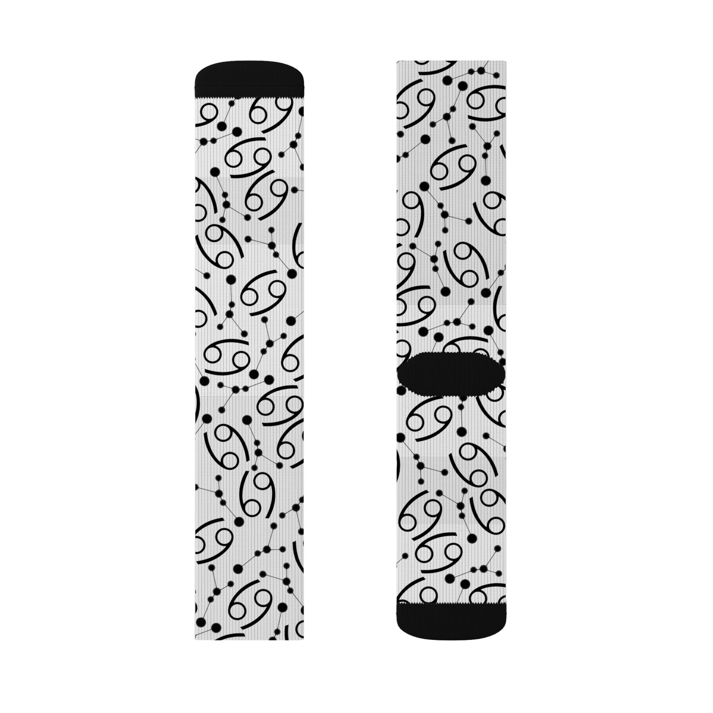 Zodiac Sublimation Socks Cancer Zodiac sign