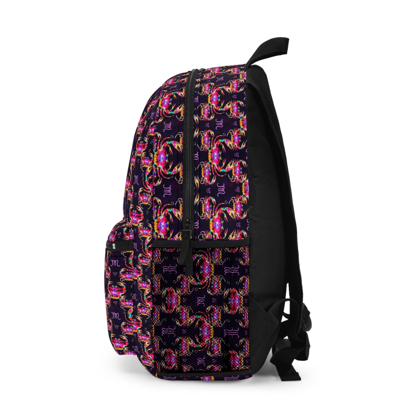 Backpack, Cancer, Zodiac v2, Metal Pattern