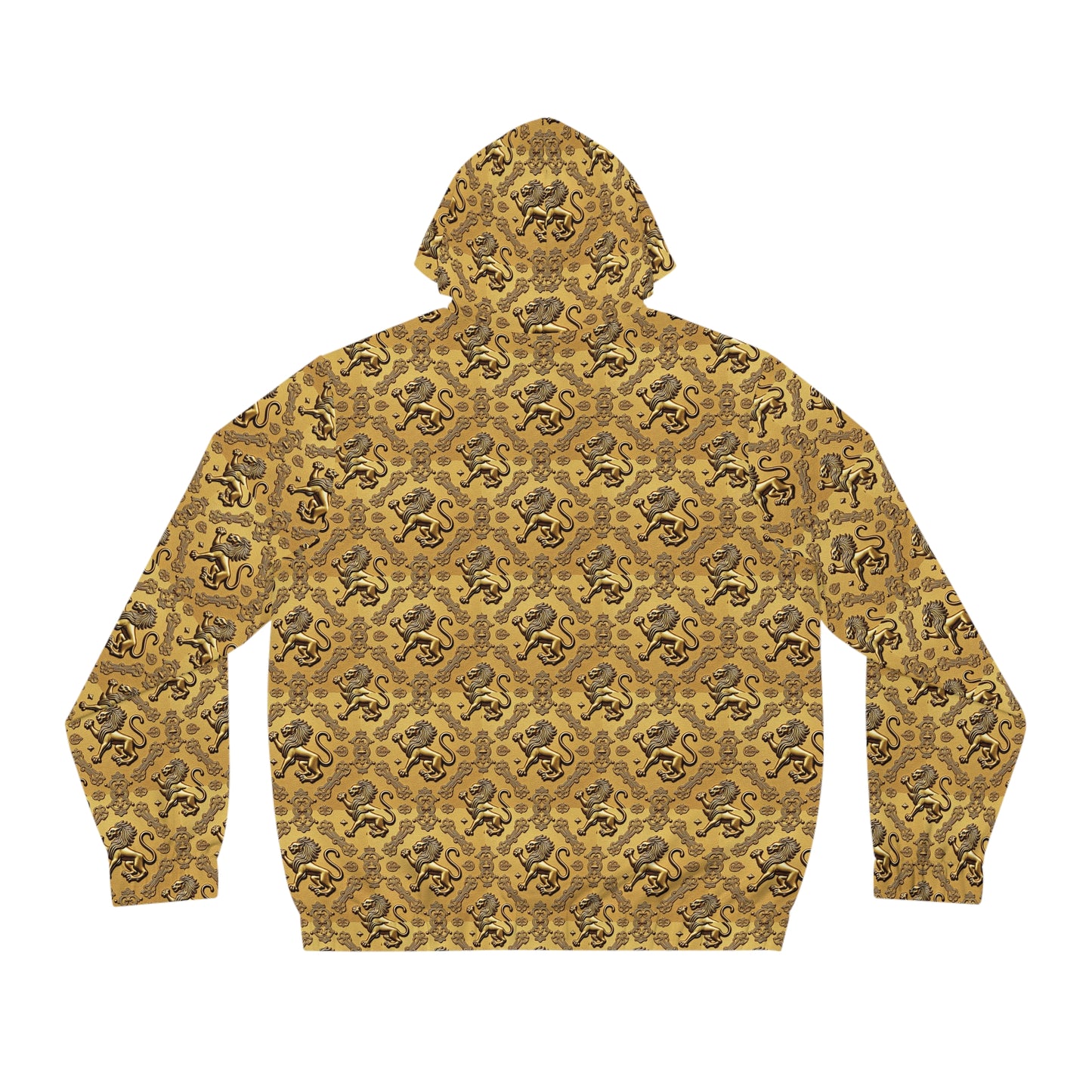 Full-Zip Hoodie (AOP), Leo, Zodiac v2, Pattern