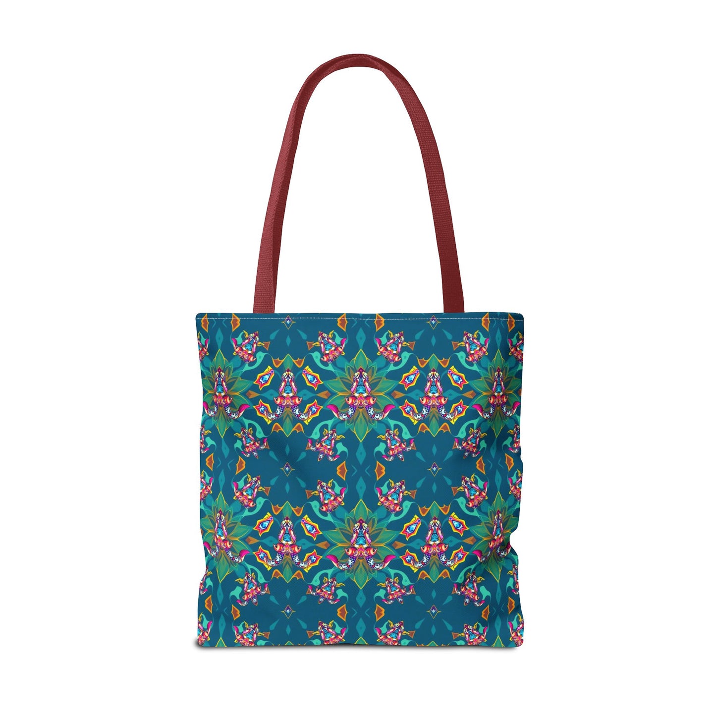 Tote Bag (AOP), Taurus, Zodiac v1, Jewel Pattern