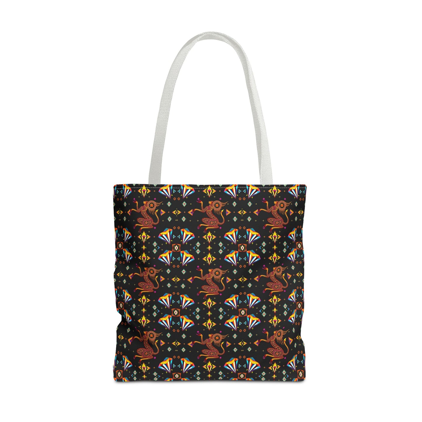 Tote Bag (AOP), Virgo, Zodiac, Jewel Pattern