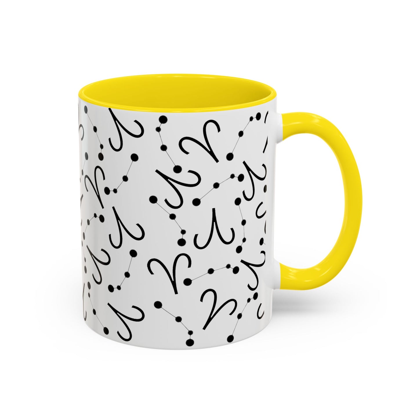 Accent Coffee Mug with the Aries sign (11, 15oz)