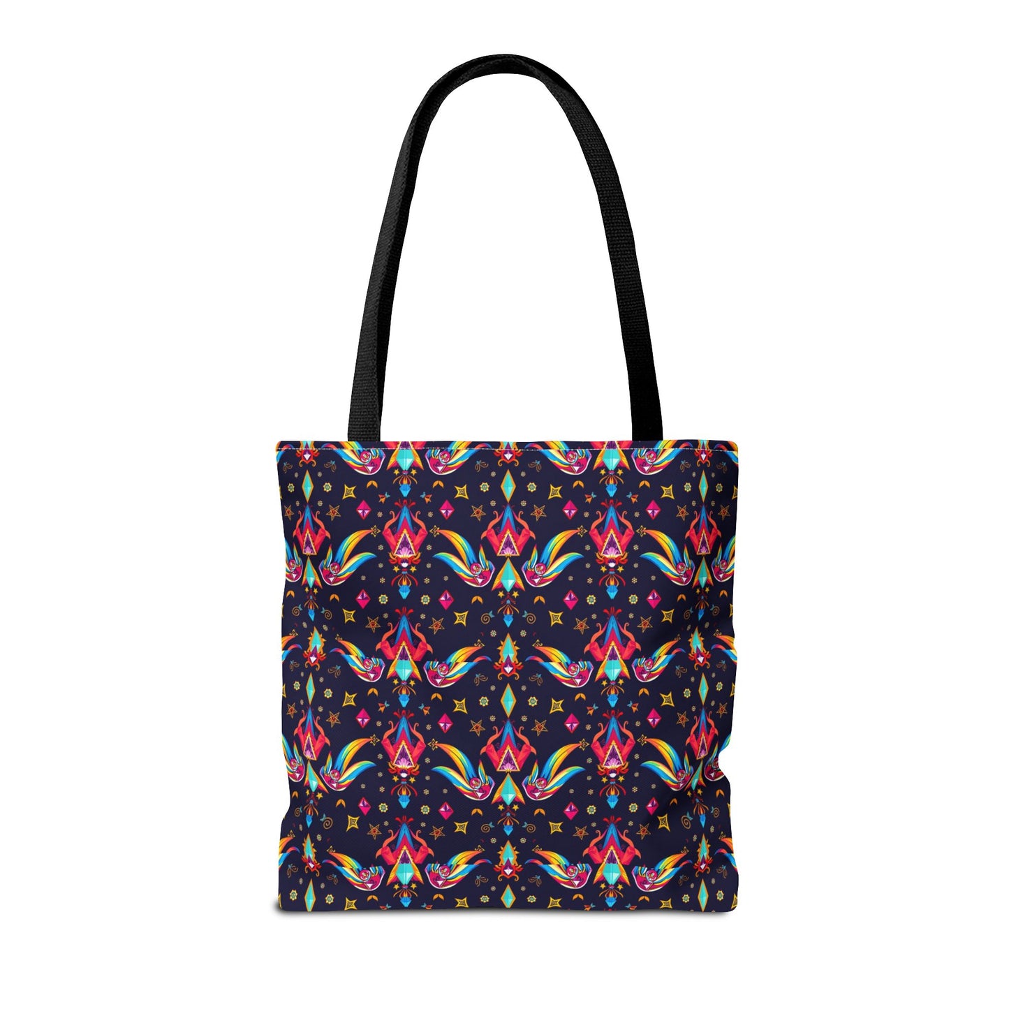 Tote Bag (AOP), Virgo, Zodiac v1, Jewel Pattern