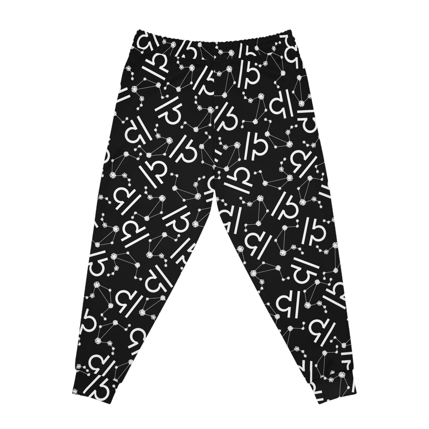 Athletic Joggers Libra Zodiac sign (AOP)