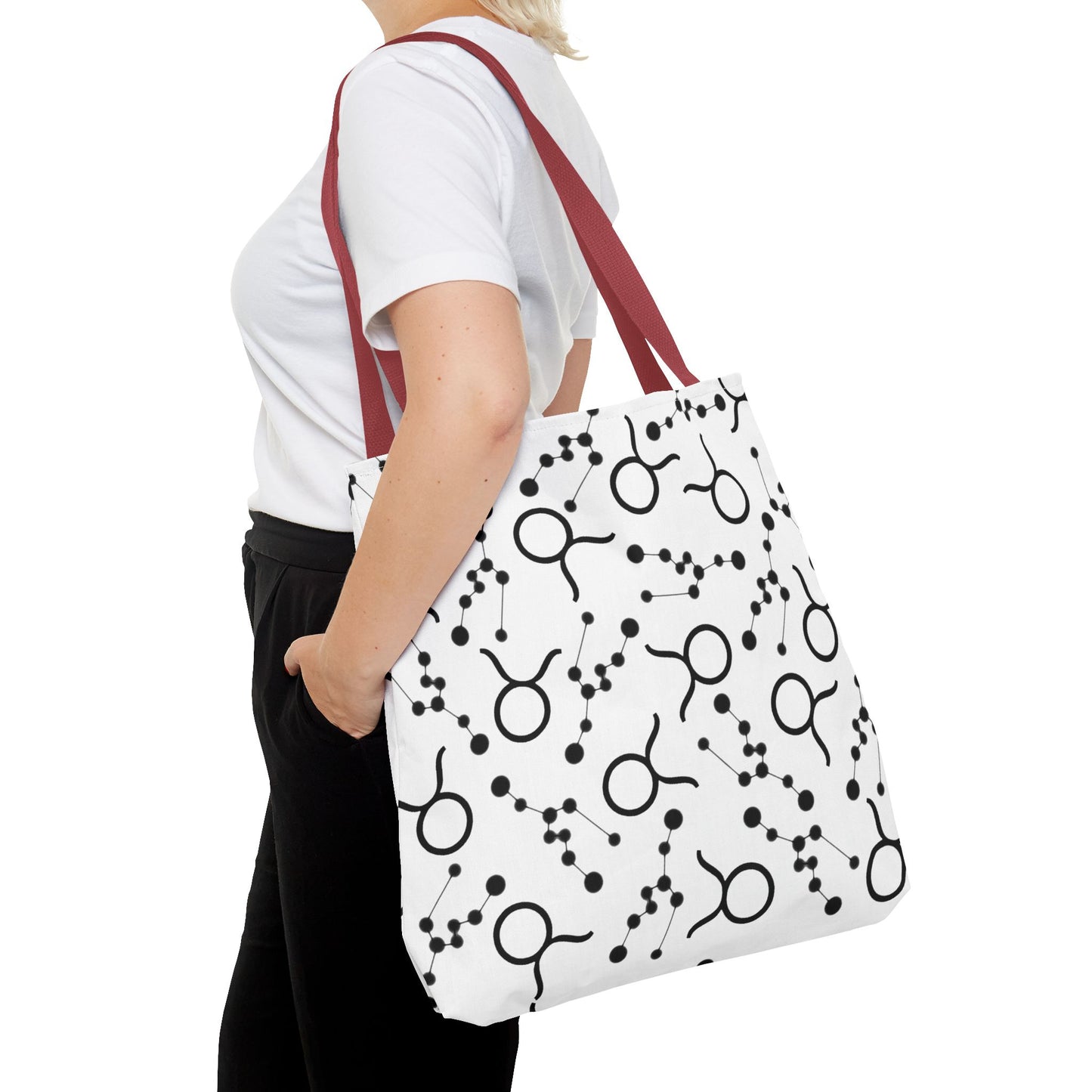 Tote Bag Taurus Zodiac sign AOP