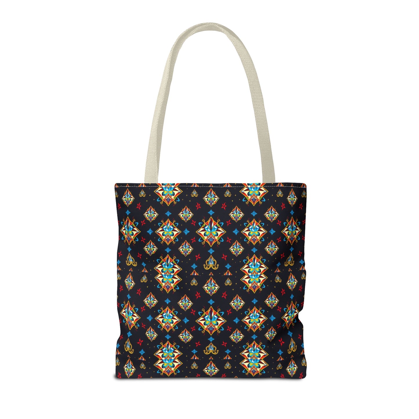 Tote Bag (AOP), Sagittarius, Zodiac v1, Jewel Pattern