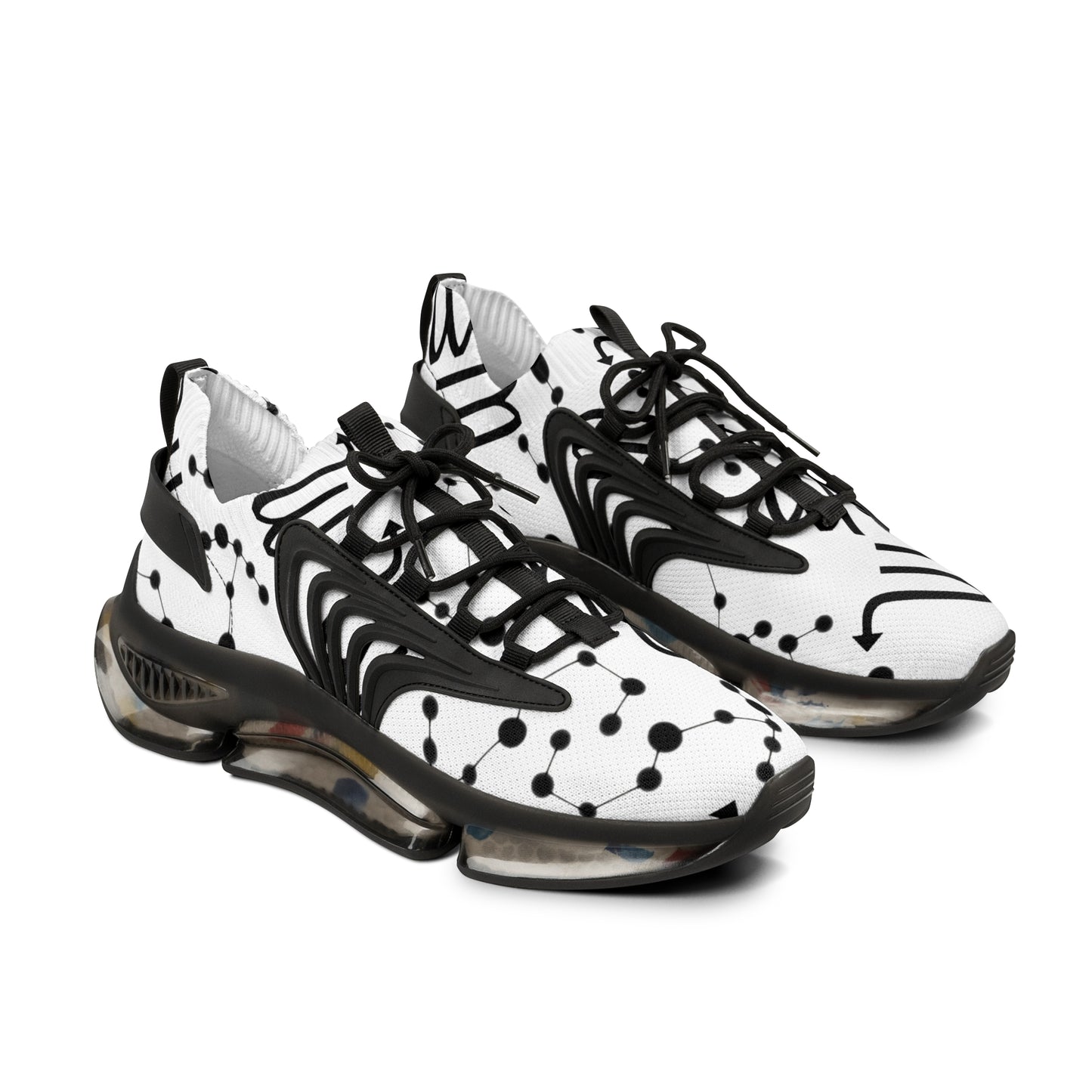 Men's Mesh Sneakers, Scorpio Zodiac Sign, all over print