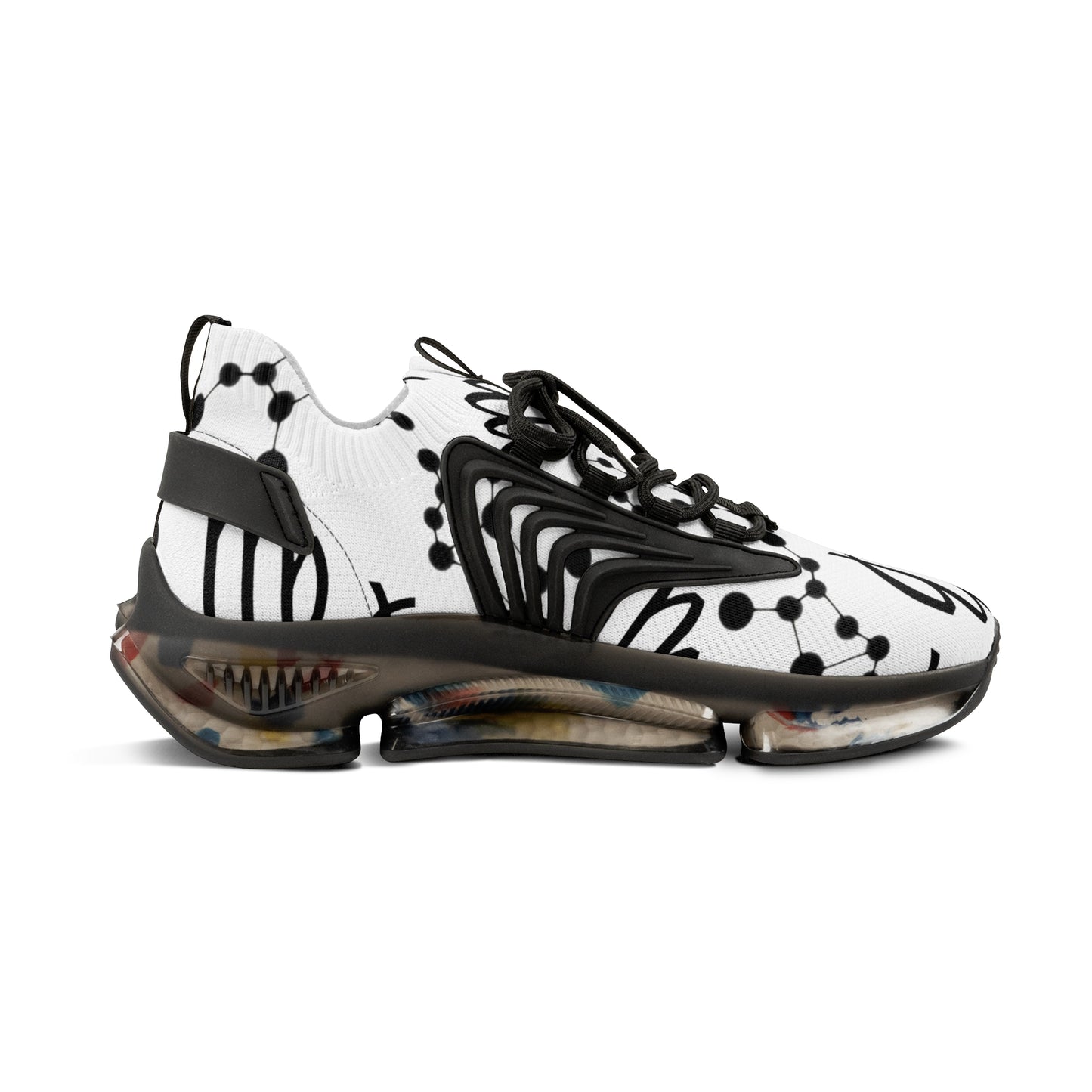 Men's Mesh Sneakers, Virgo Zodiac Sign, all over print