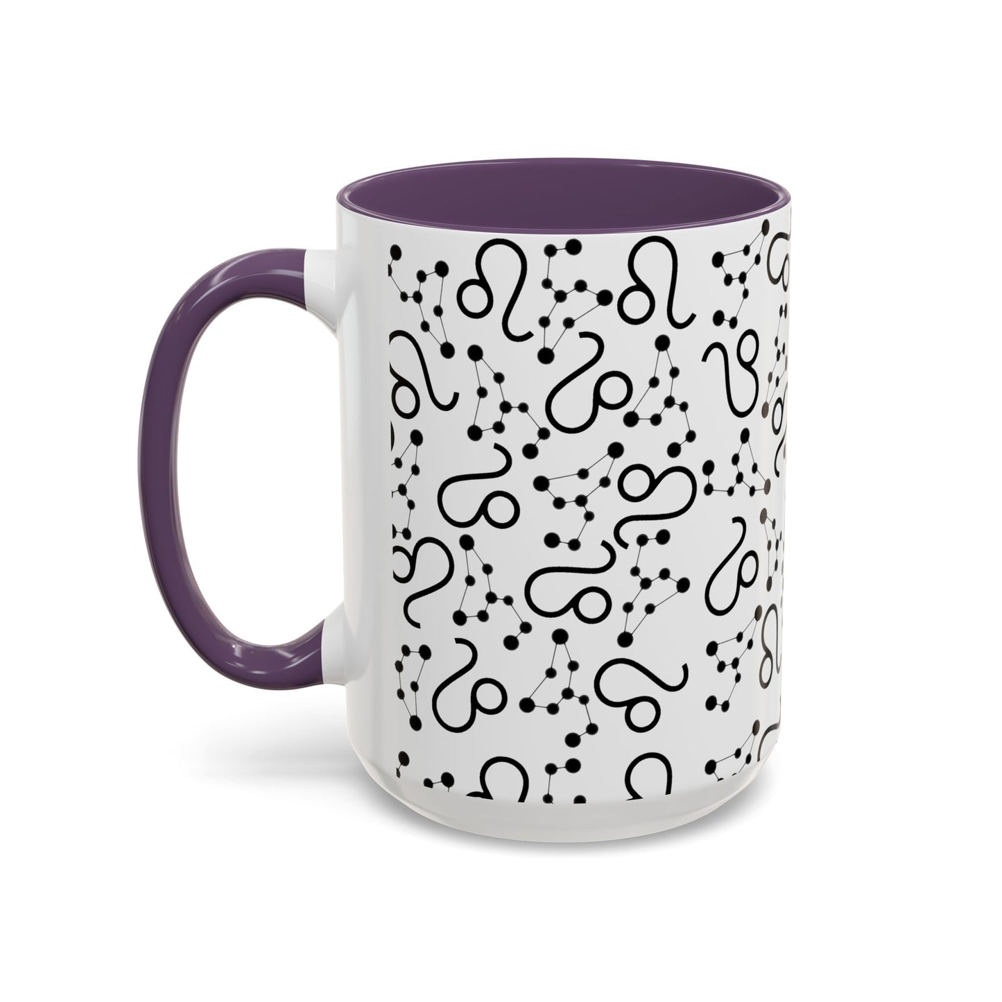 Accent Coffee Mug with the Leo sign (11, 15oz)