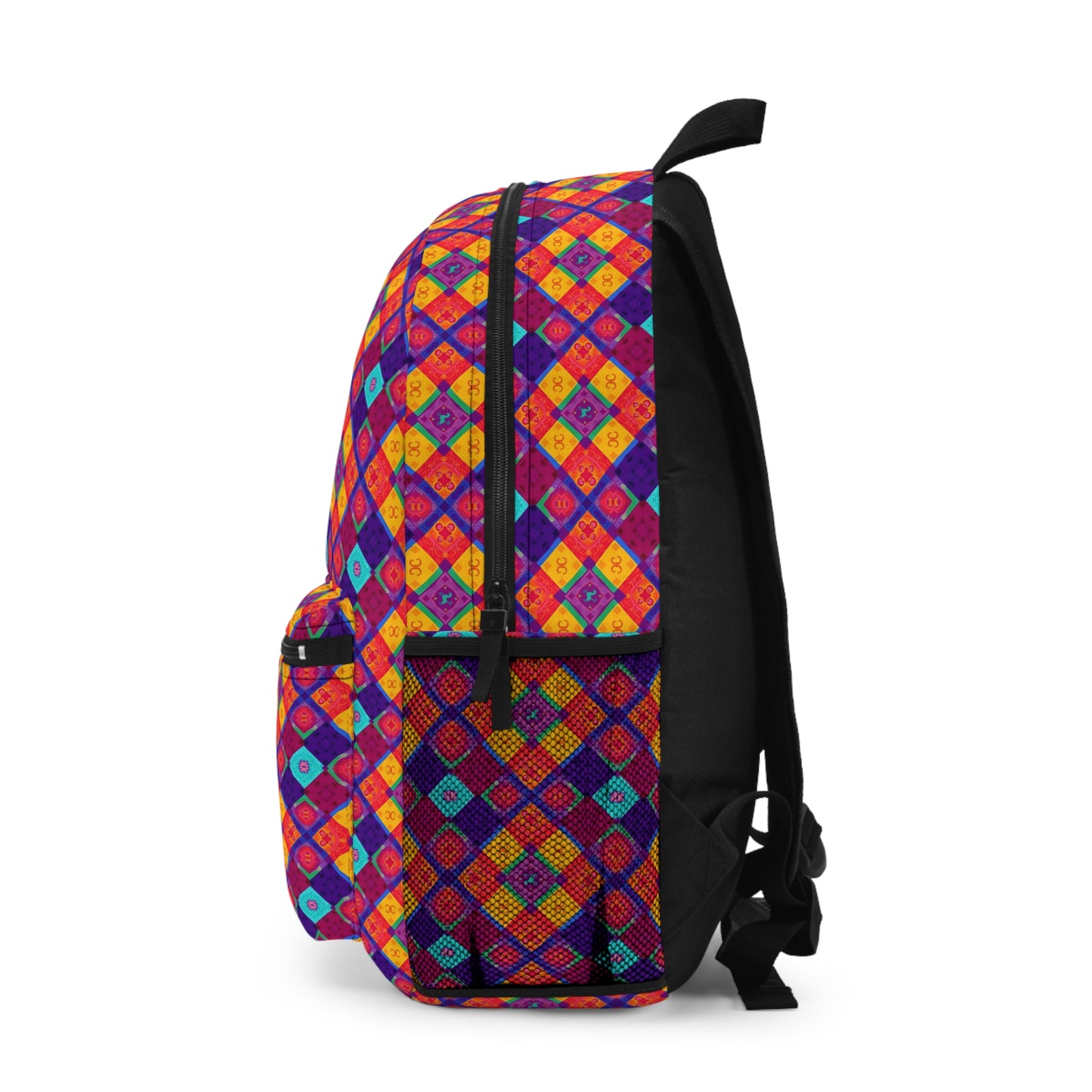 Backpack, Virgo, Zodiac v1, Shapes Pattern