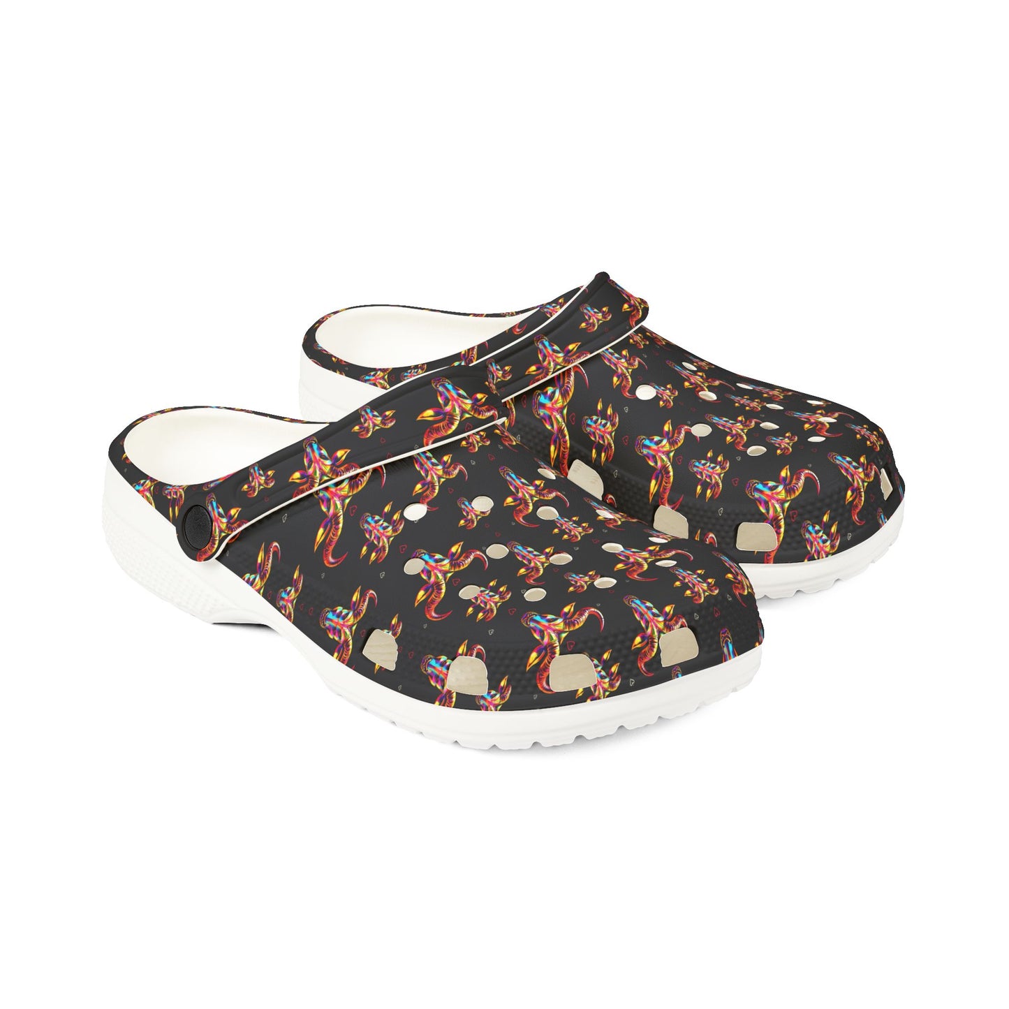 EVA Foam Rubber Shoes, (AOP), Taurus, Zodiac v3, Pattern