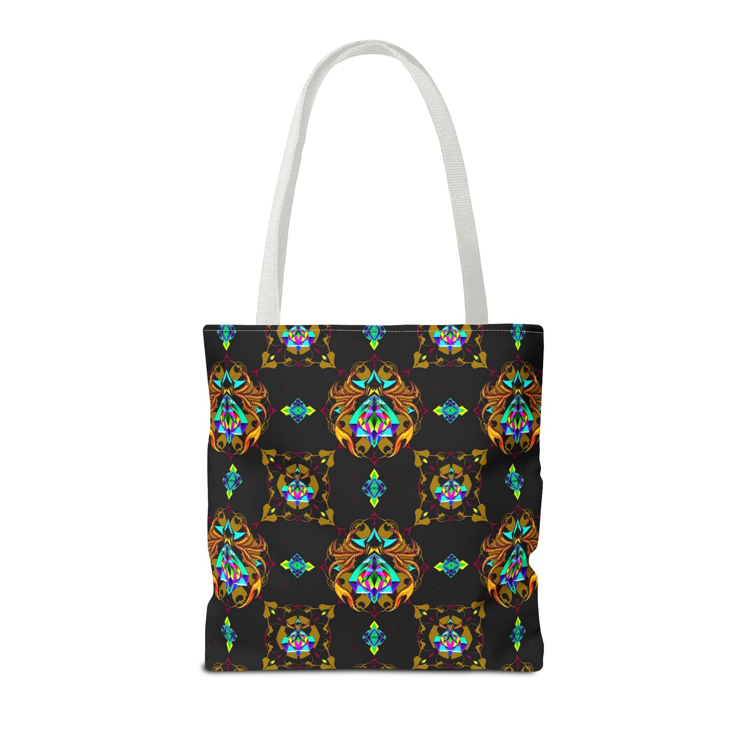 Tote Bag (AOP), Scorpio, Zodiac, Jewel Pattern