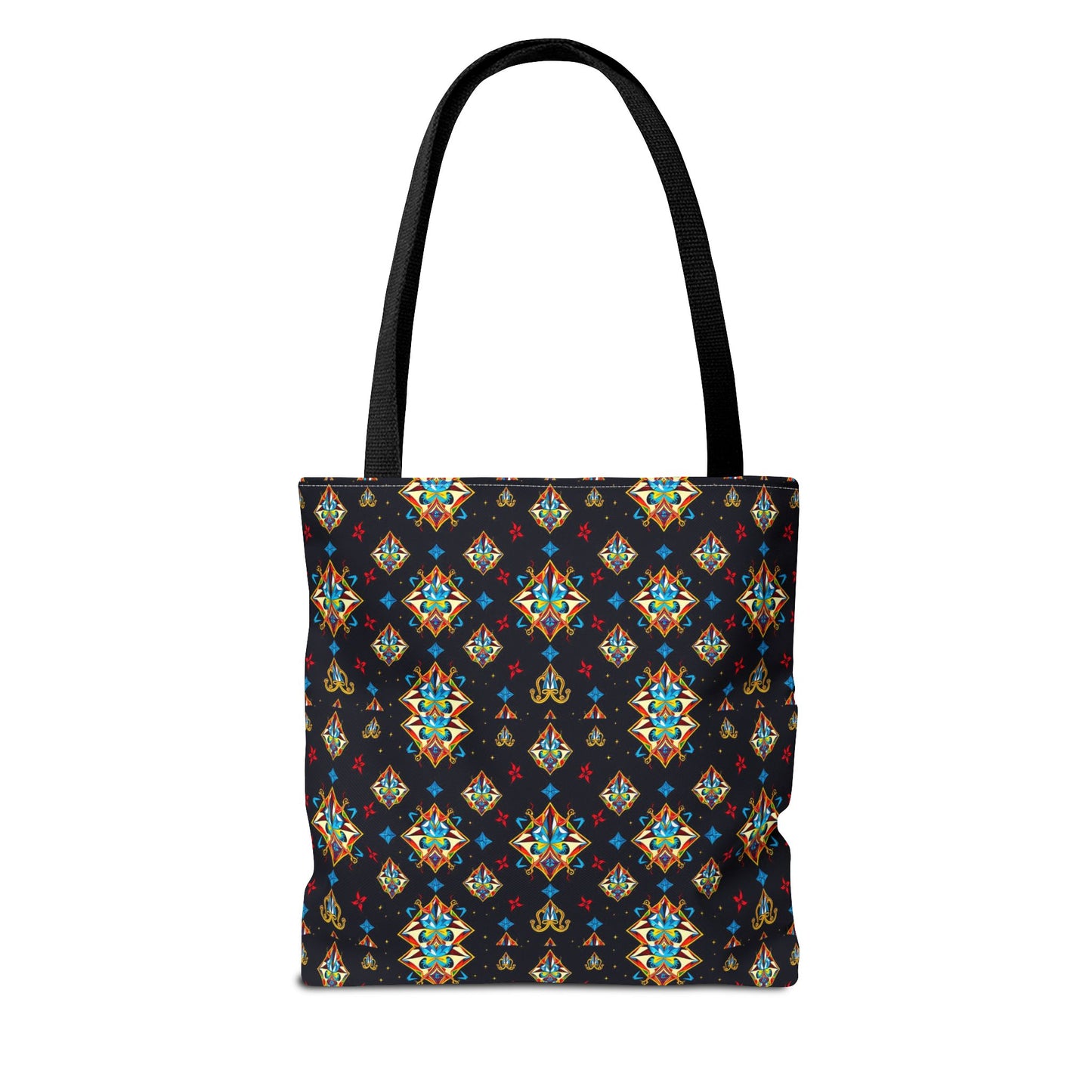 Tote Bag (AOP), Sagittarius, Zodiac v1, Jewel Pattern
