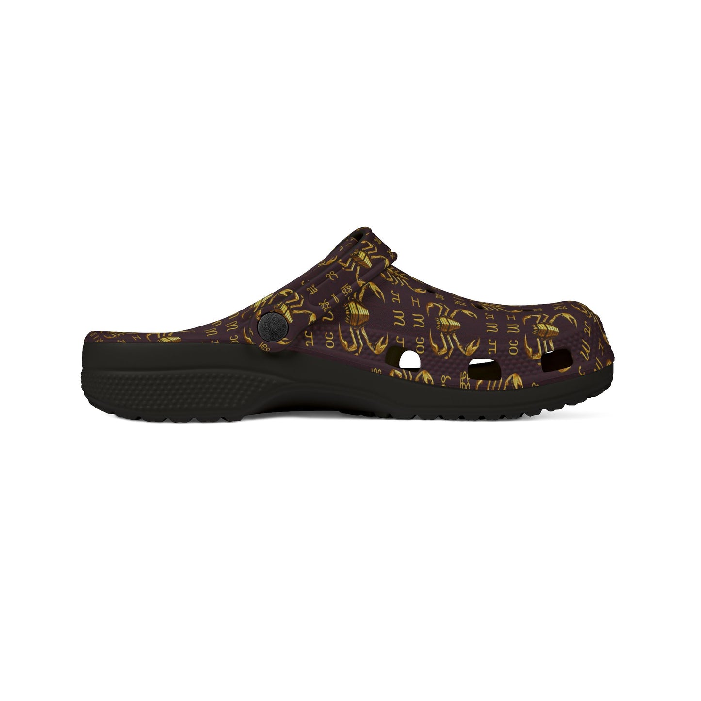 EVA Foam Rubber Shoes, (AOP), Scorpio, Zodiac v2, Pattern