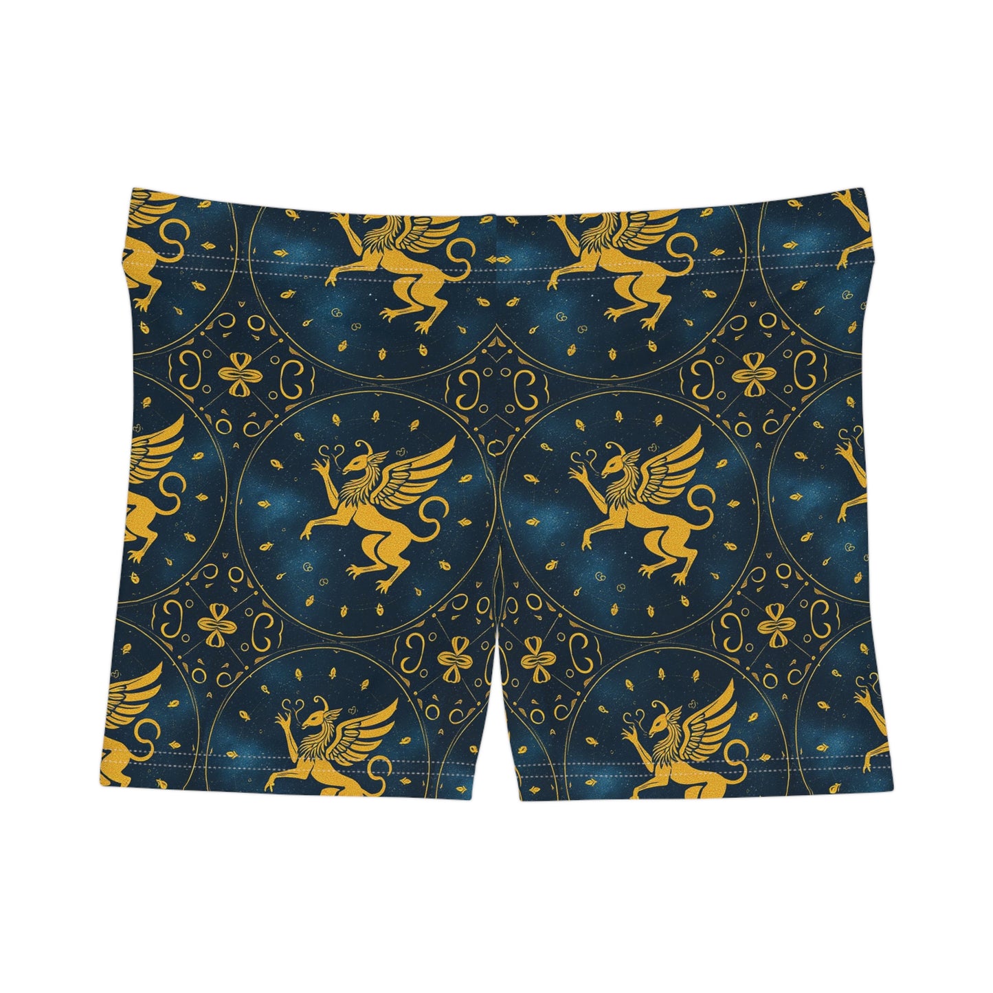 Women's Shorts, AOP, Virgo, Zodiac, Pattern