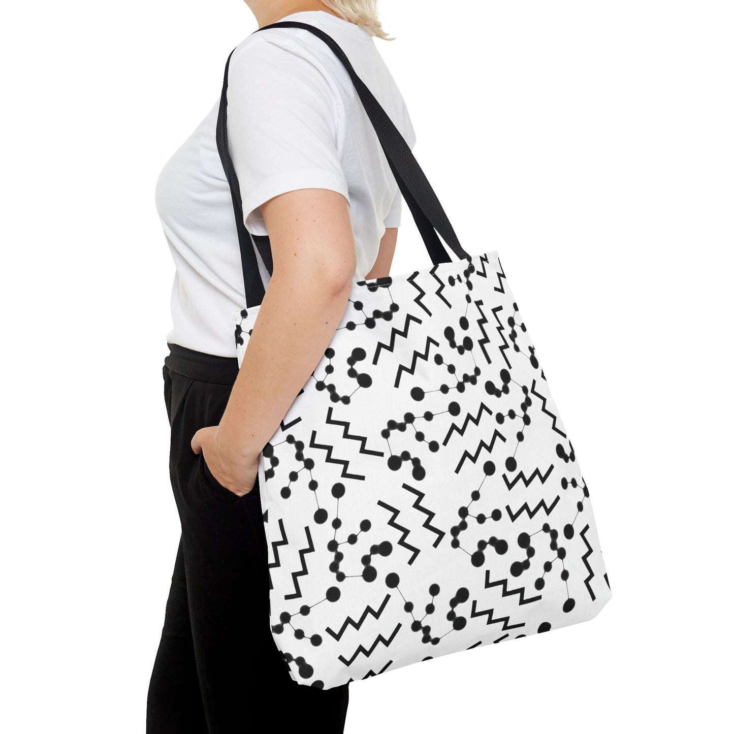 Tote Bag Aquarius Zodiac sign AOP