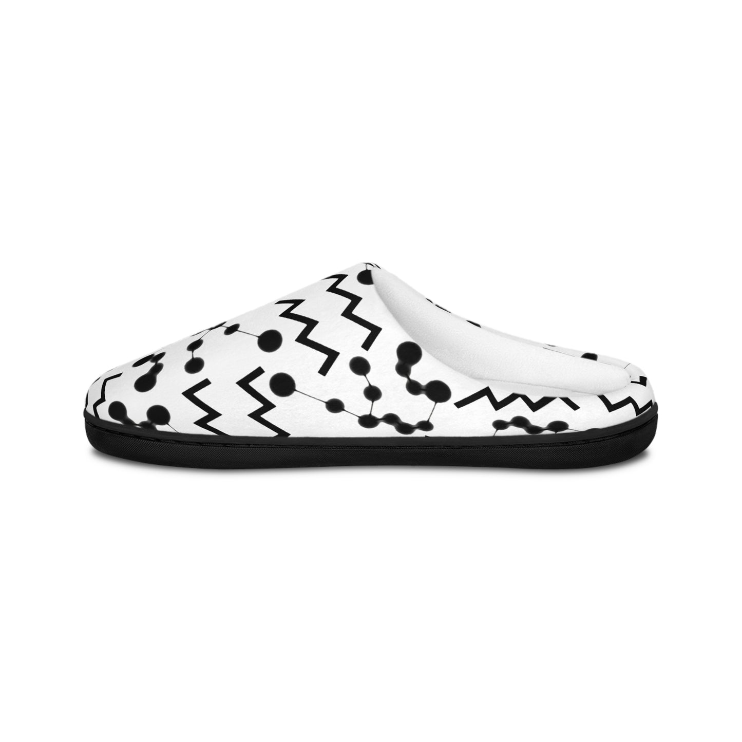Women's Indoor Slippers, Aquarius Zodiac Sign