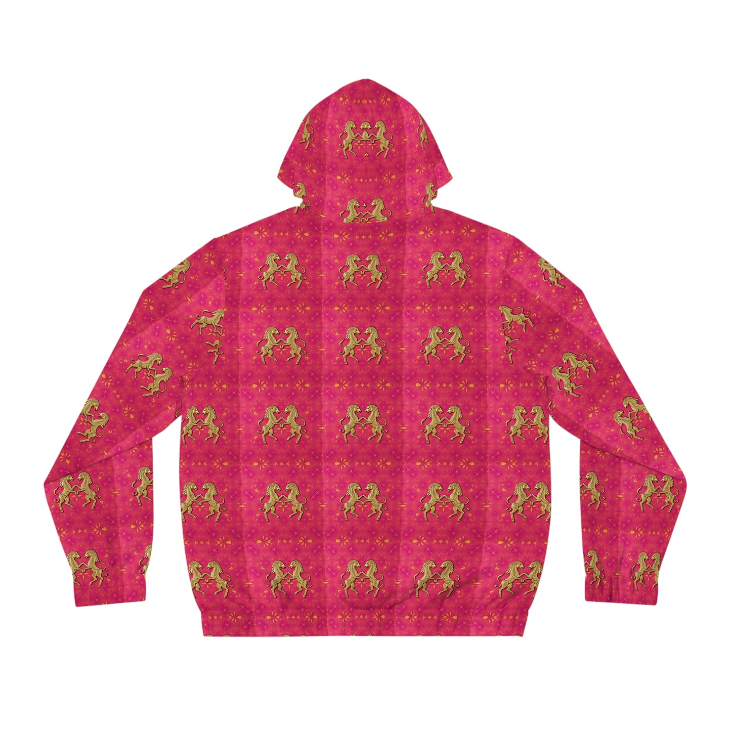Full-Zip Hoodie (AOP), Gemini, Zodiac v3, Pattern