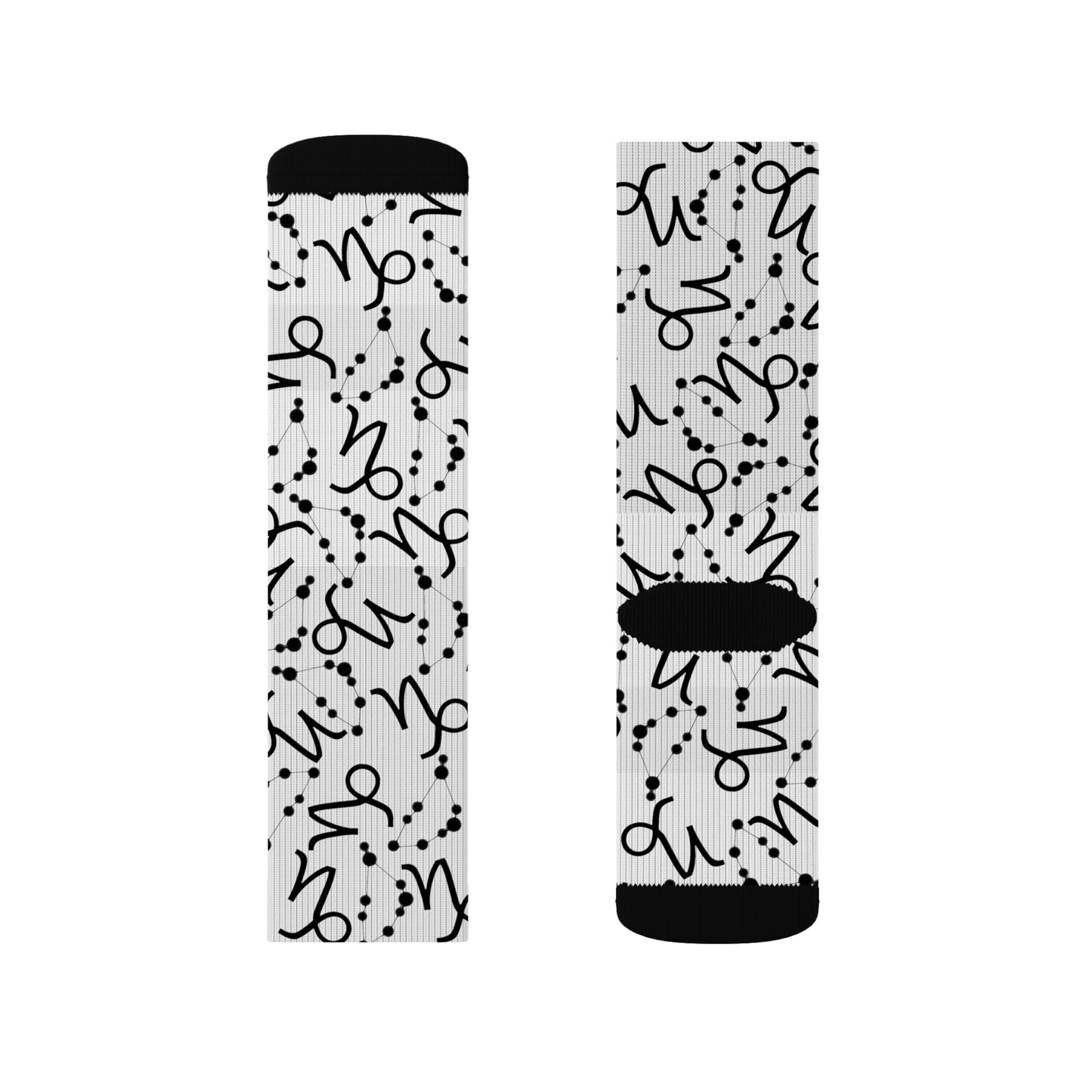 Zodiac Sublimation Socks Capricorn Zodiac sign