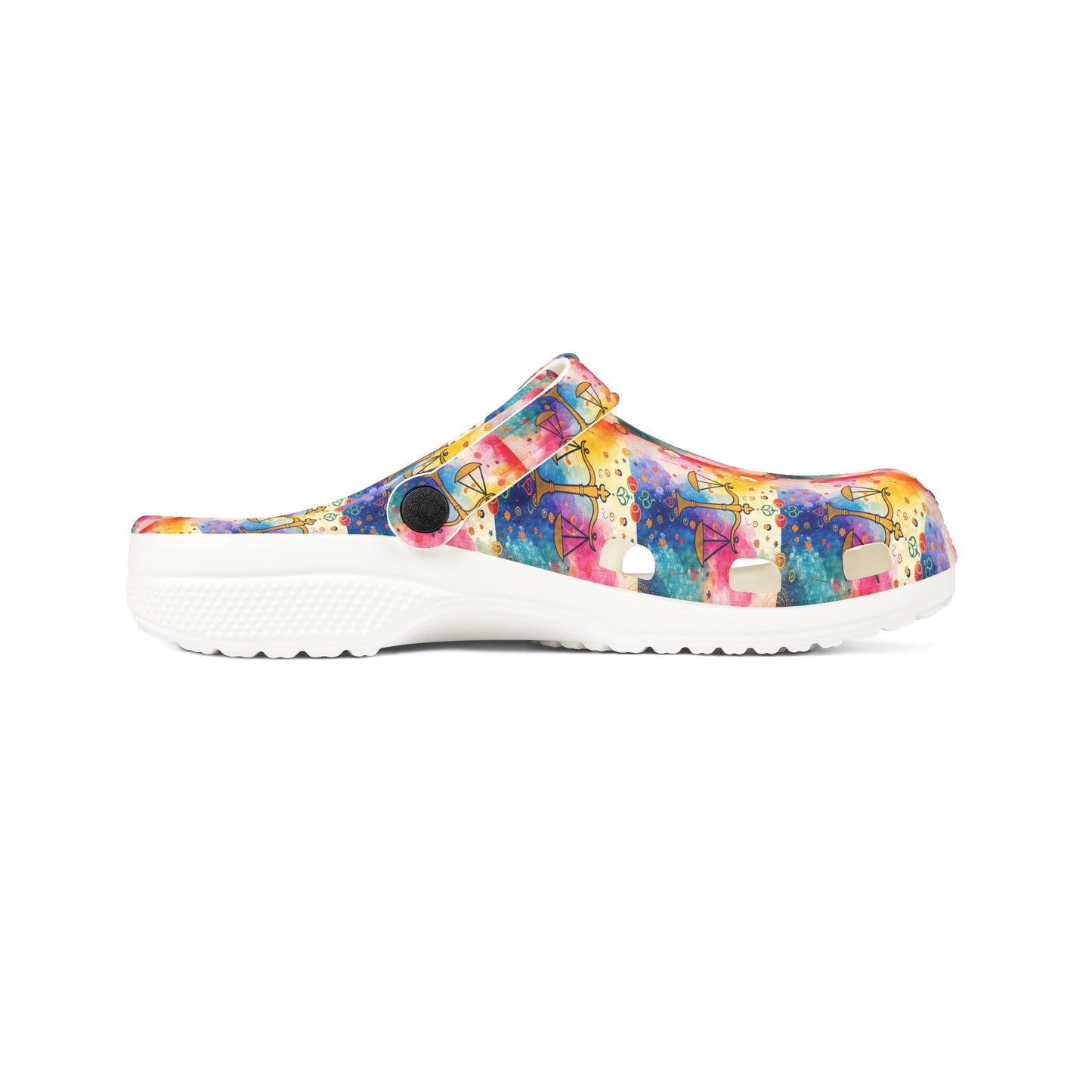 EVA Foam Rubber Shoes, (AOP), Libra, Zodiac v3, Pattern