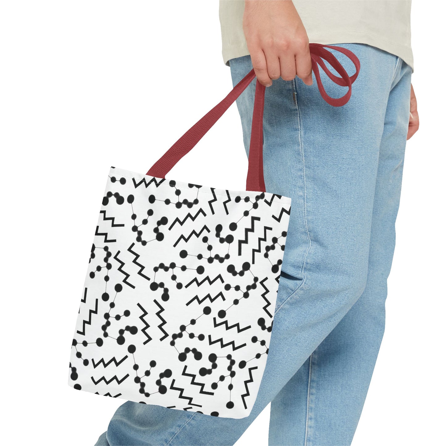 Tote Bag Aquarius Zodiac sign AOP