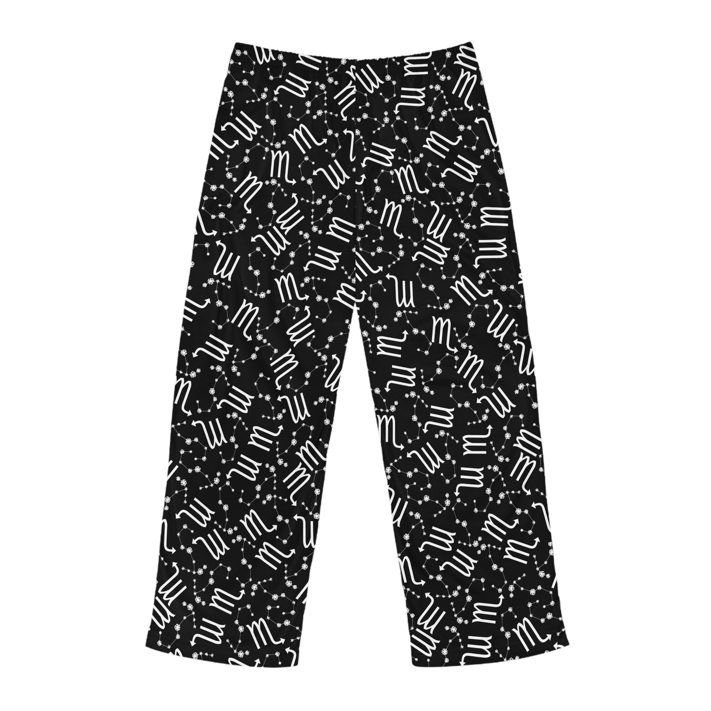 Men's Zodiac Pajama Pants (AOP) Scorpio Zodiac Sign