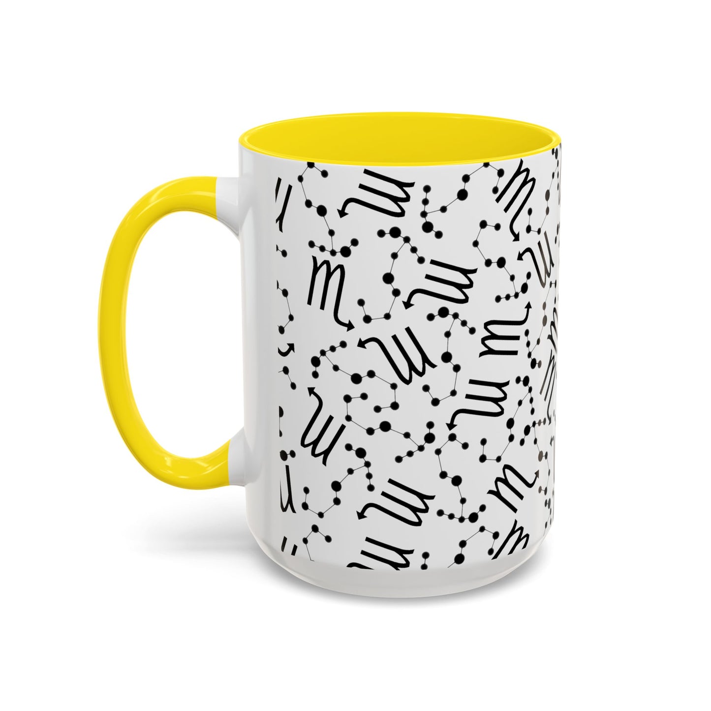 Accent Coffee Mug with the Scorpio sign (11, 15oz)