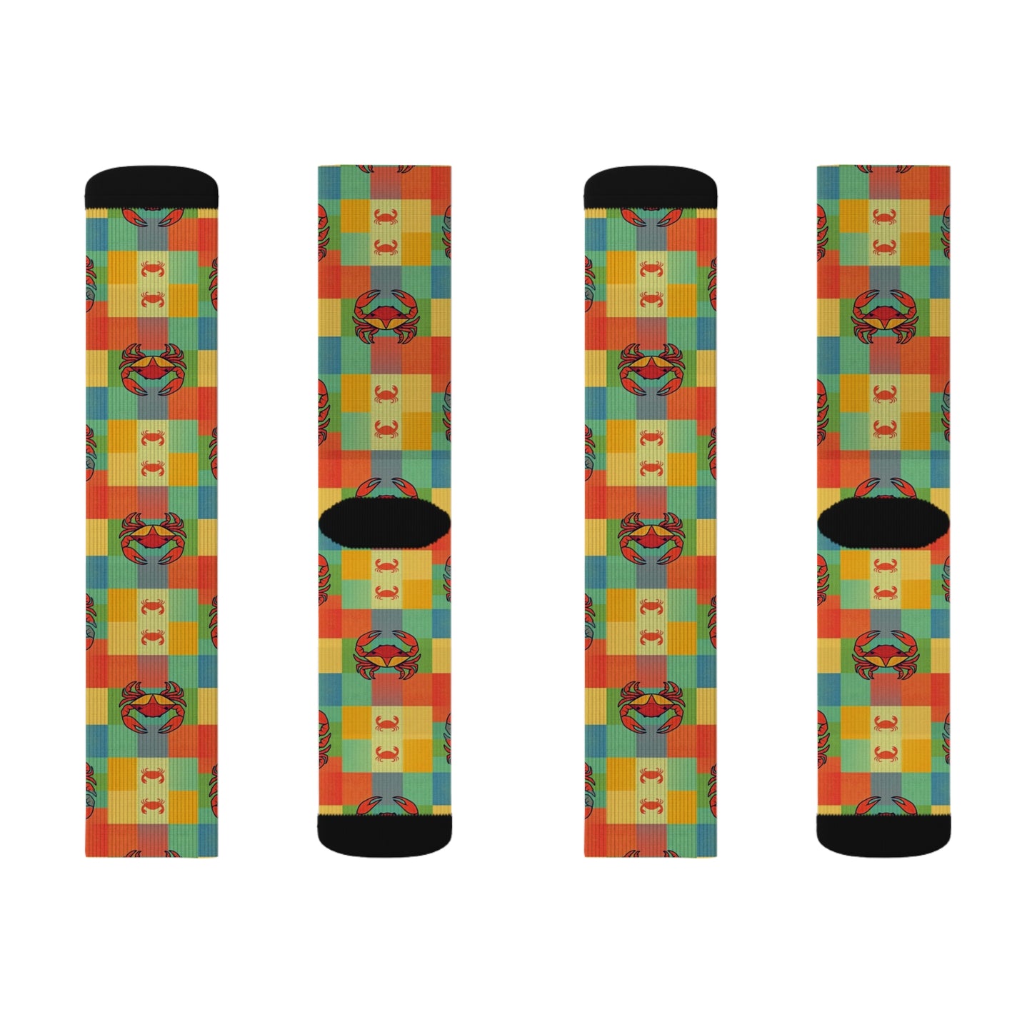 Sublimation Socks, Cancer, Zodiac, Shapes Pattern