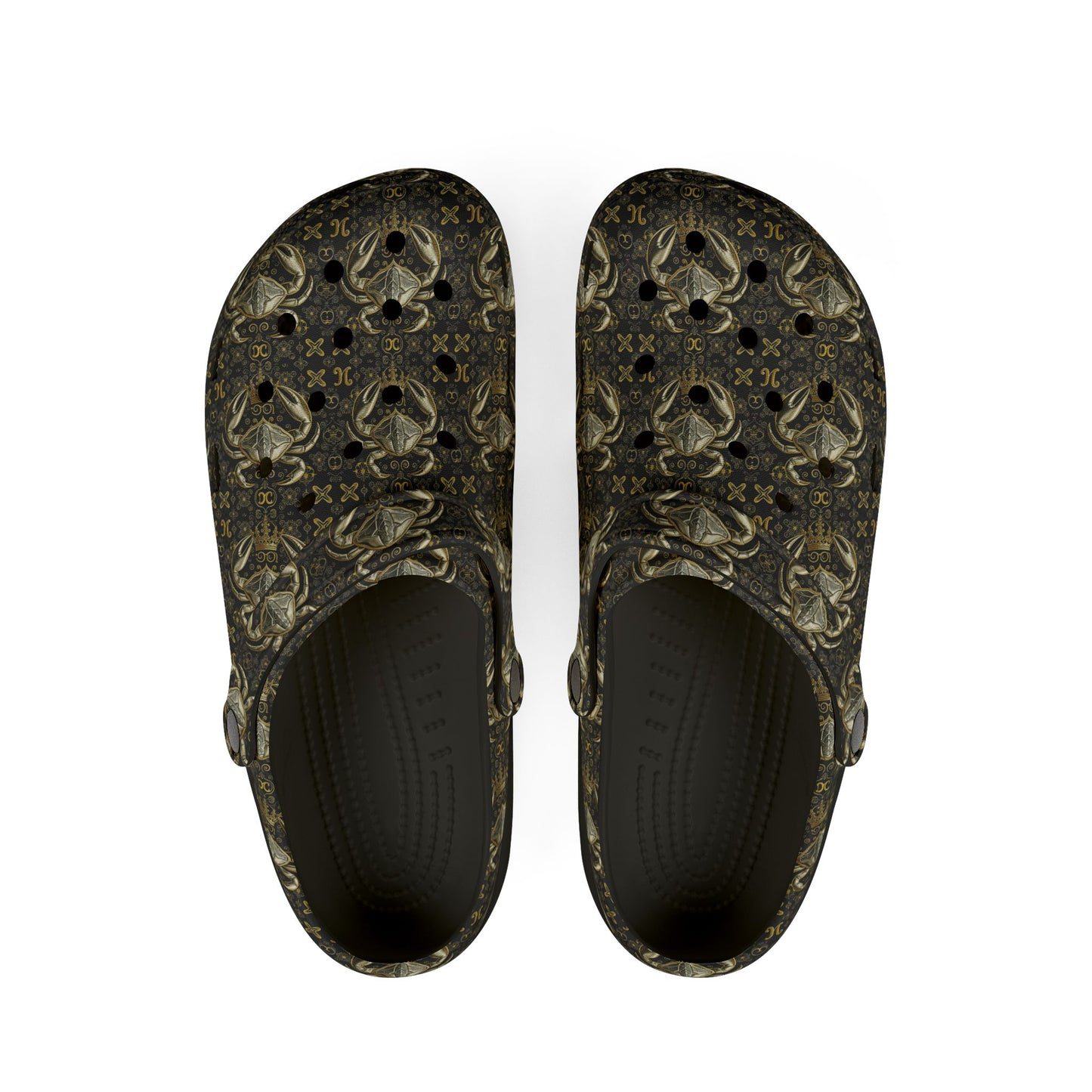 EVA Foam Rubber Shoes, (AOP), Cancer, Zodiac v1, Pattern