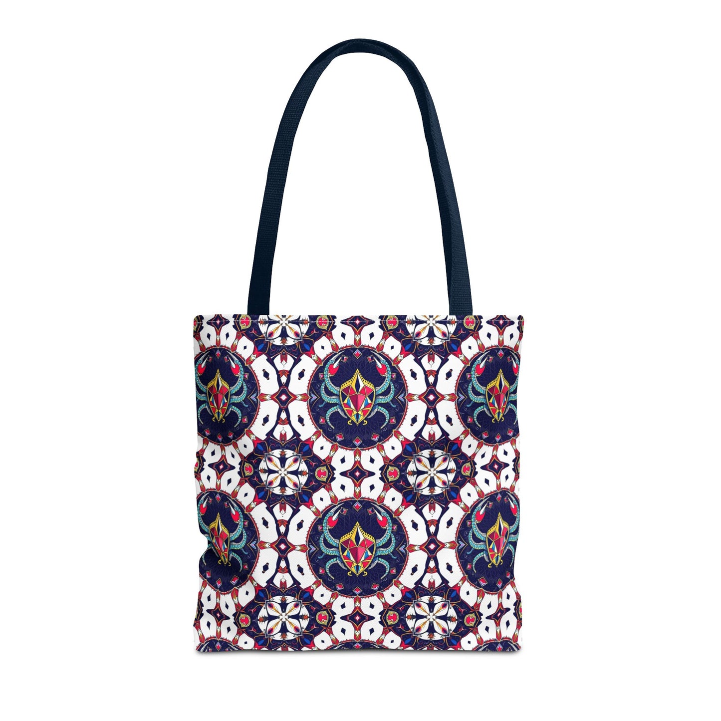 Tote Bag (AOP), Scorpio, Zodiac v1, Jewel Pattern
