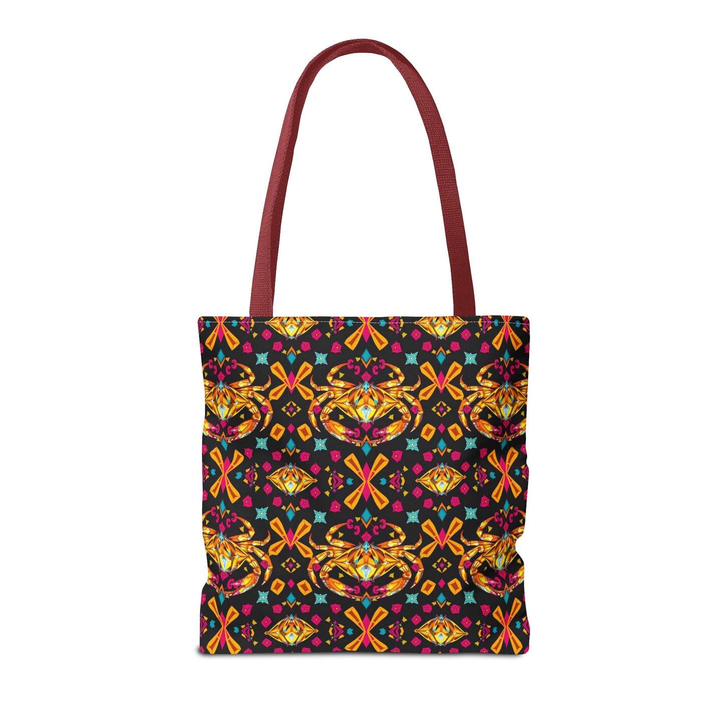 Tote Bag (AOP), Cancer, Zodiac v1, Jewel Pattern