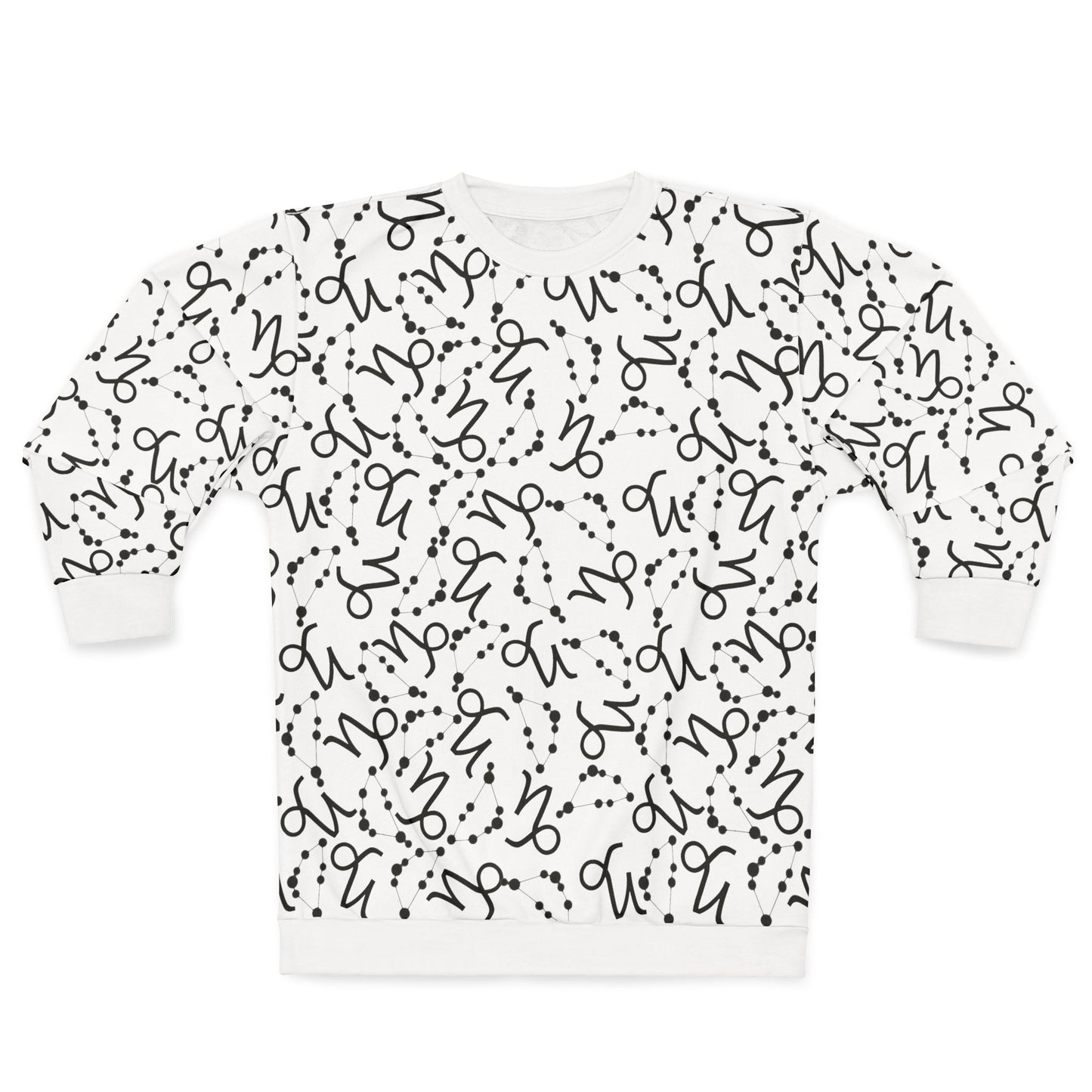 Zodiac AOP Unisex Sweatshirt Capricorn Zodiac Sign