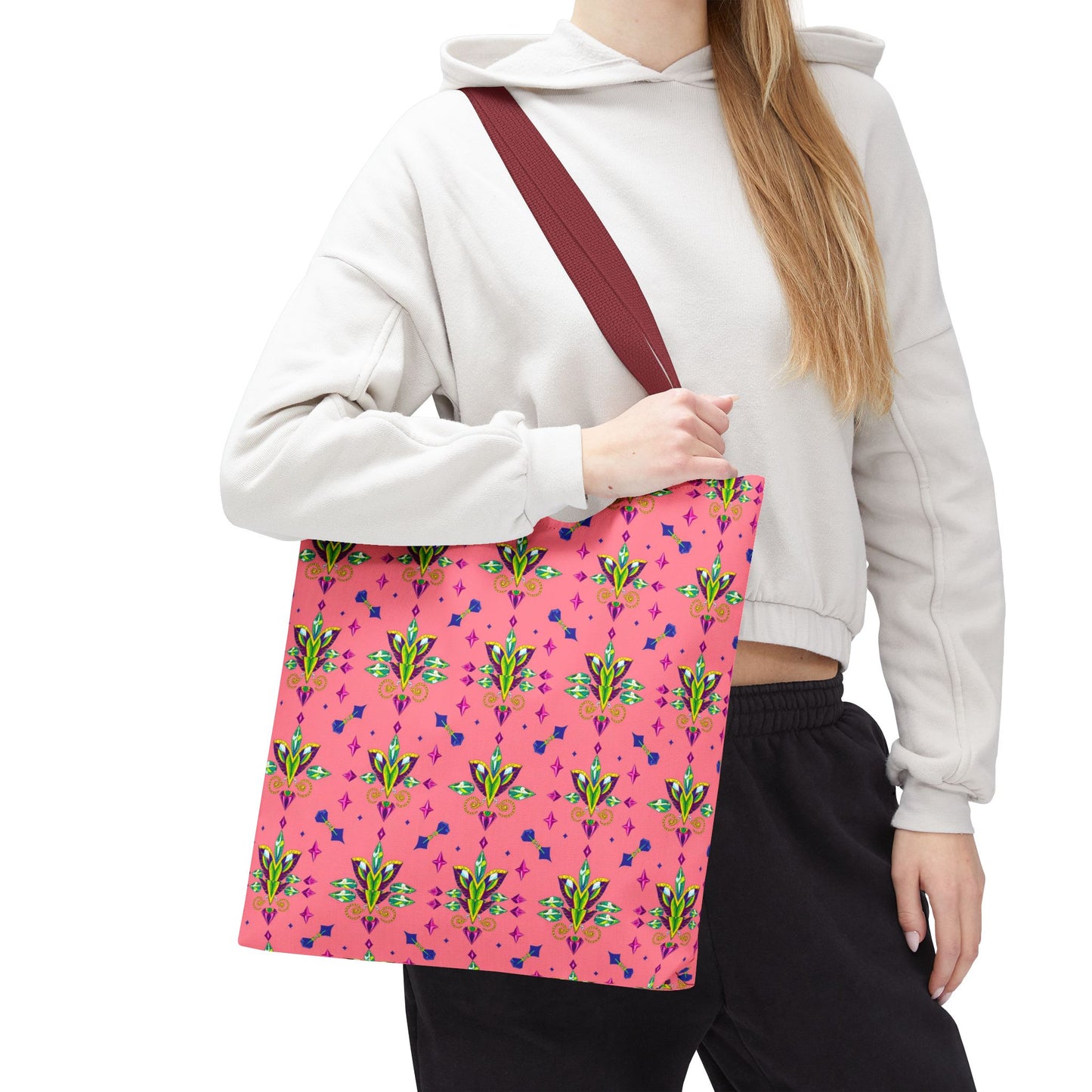 Tote Bag (AOP), Aquarius, Zodiac, Jewel Pattern