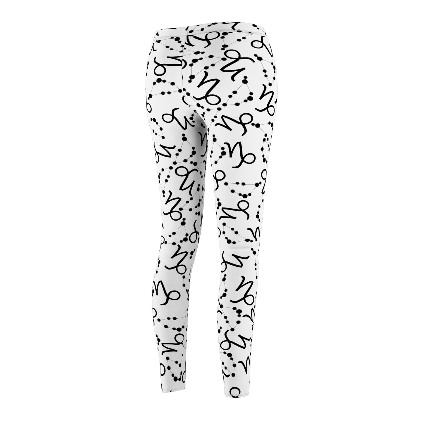 Women's Zodiac Cut & Sew Casual Leggings Capricorn Zodiac sign