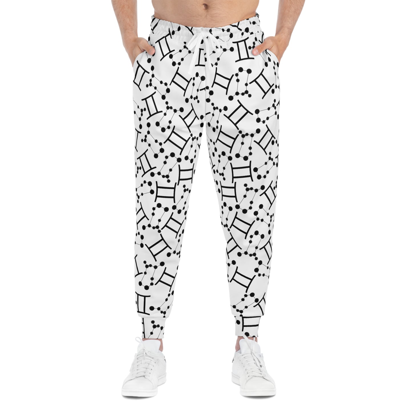 Athletic Joggers Gemini Zodiac sign (AOP)