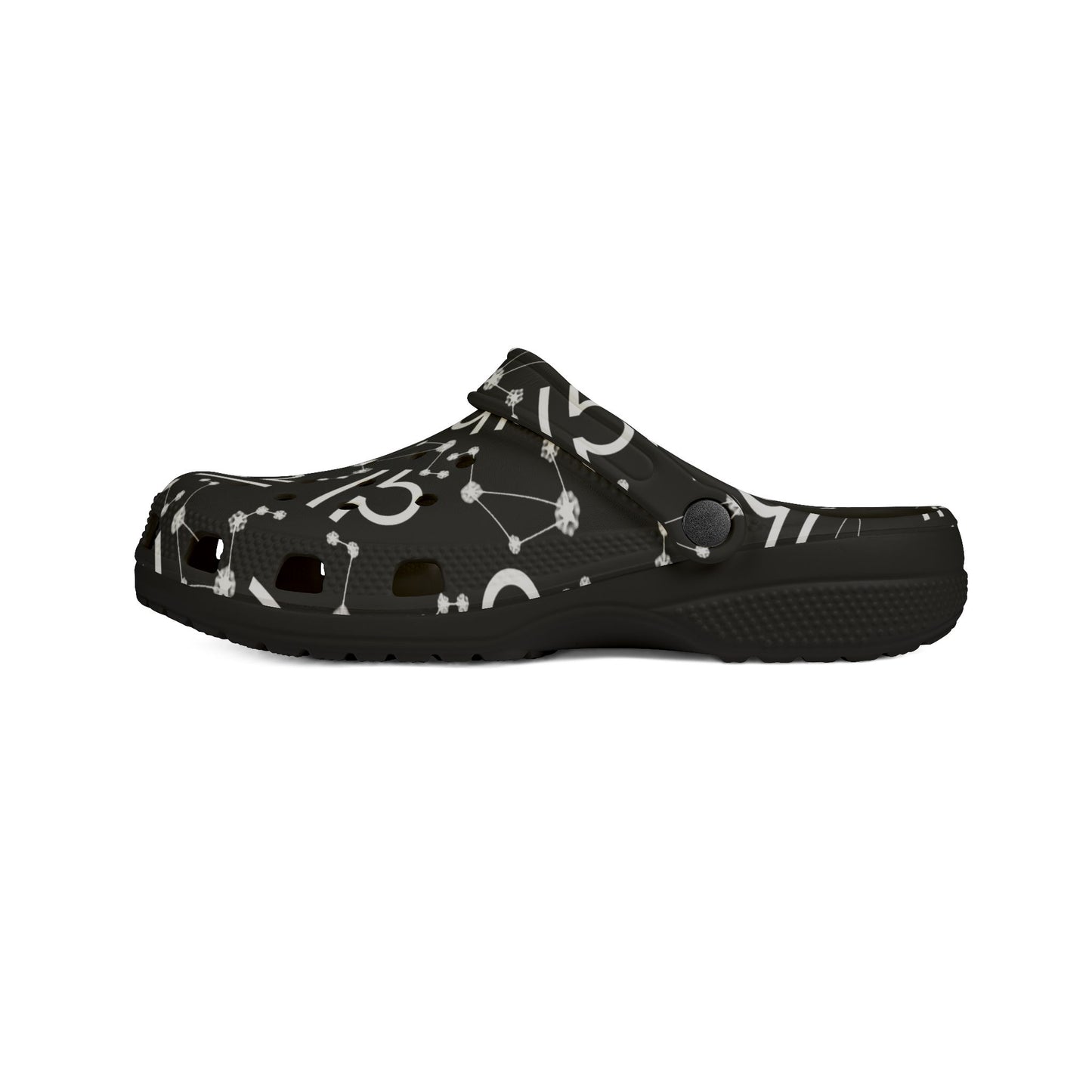 EVA Foam Rubber Shoes (AOP), Material 100% EVA, Libra Zodiac Design