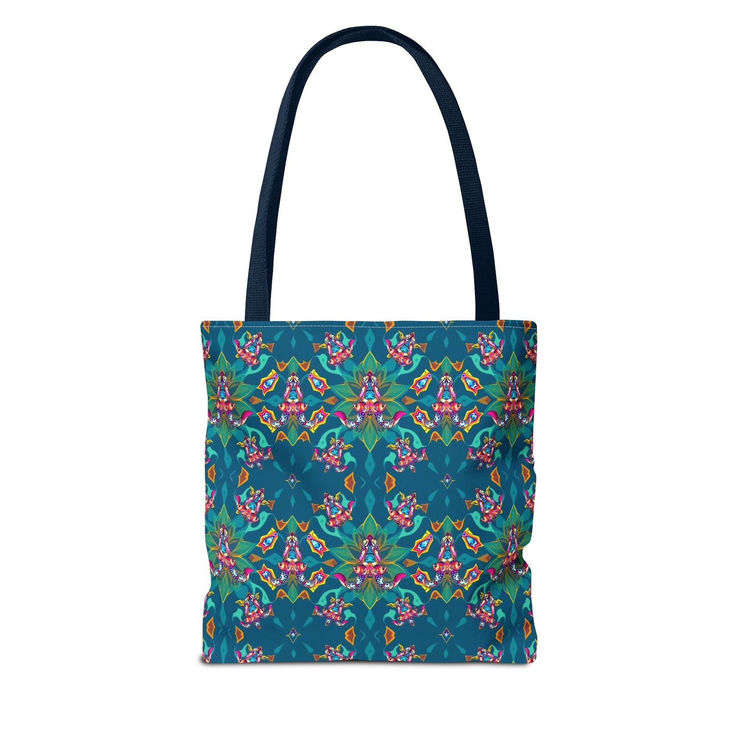 Tote Bag (AOP), Taurus, Zodiac v1, Jewel Pattern