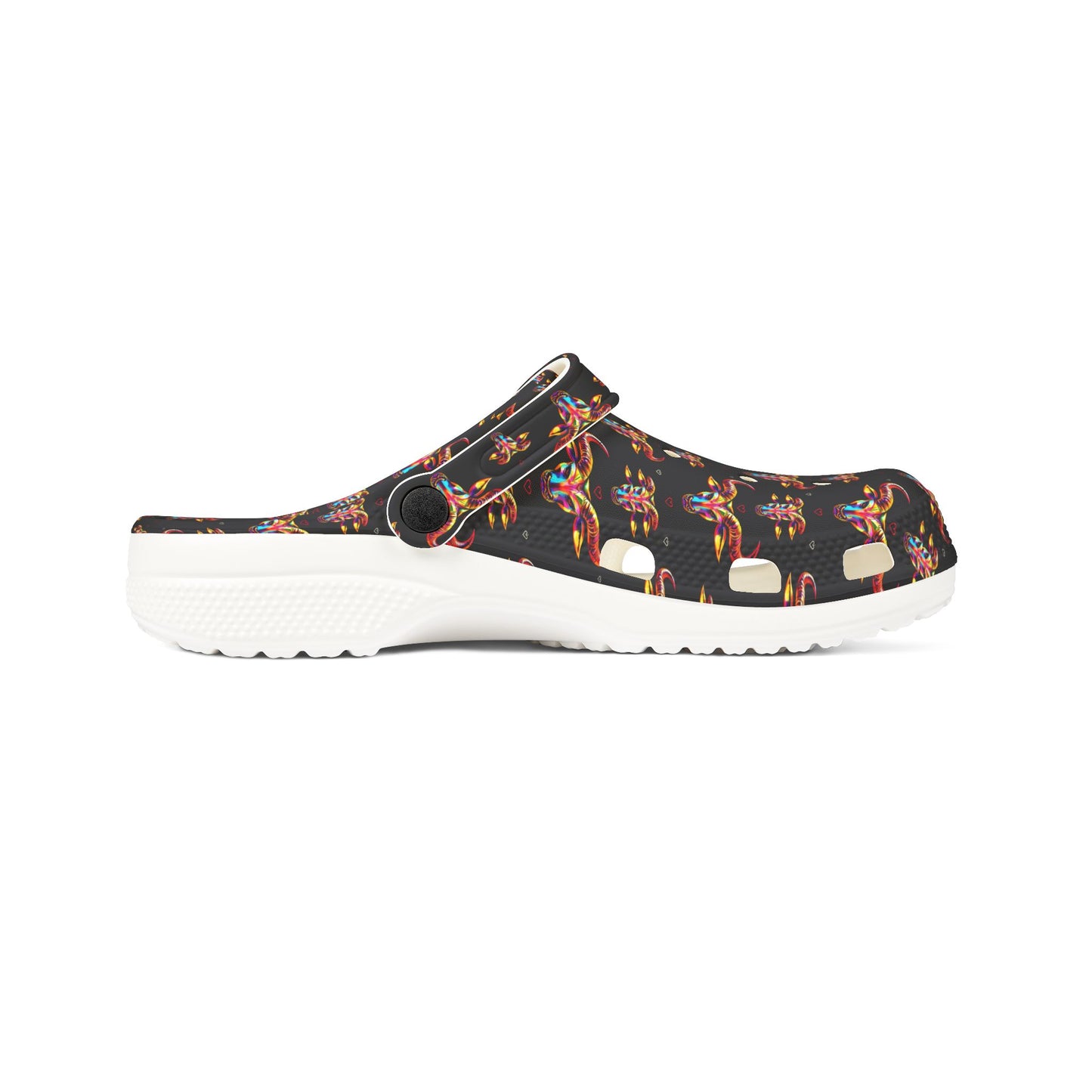 EVA Foam Rubber Shoes, (AOP), Taurus, Zodiac v3, Pattern