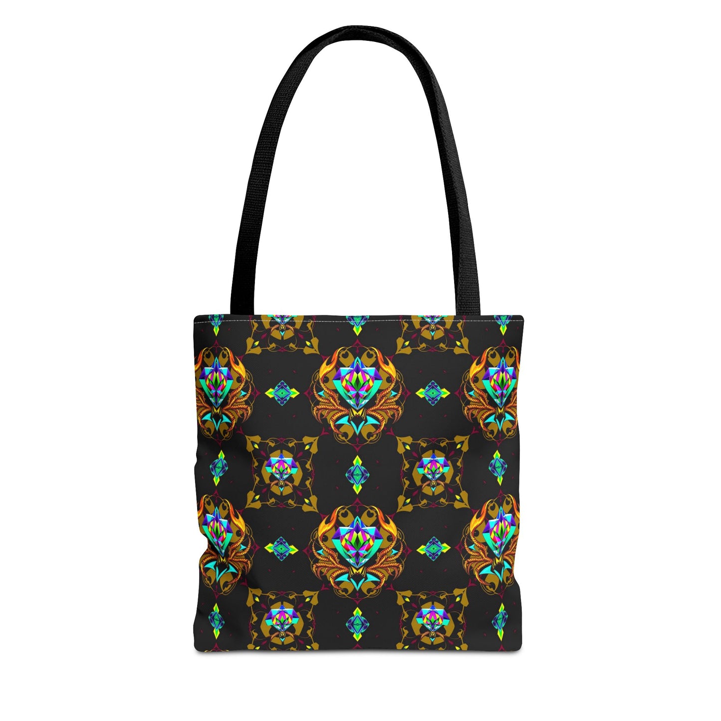 Tote Bag (AOP), Scorpio, Zodiac, Jewel Pattern