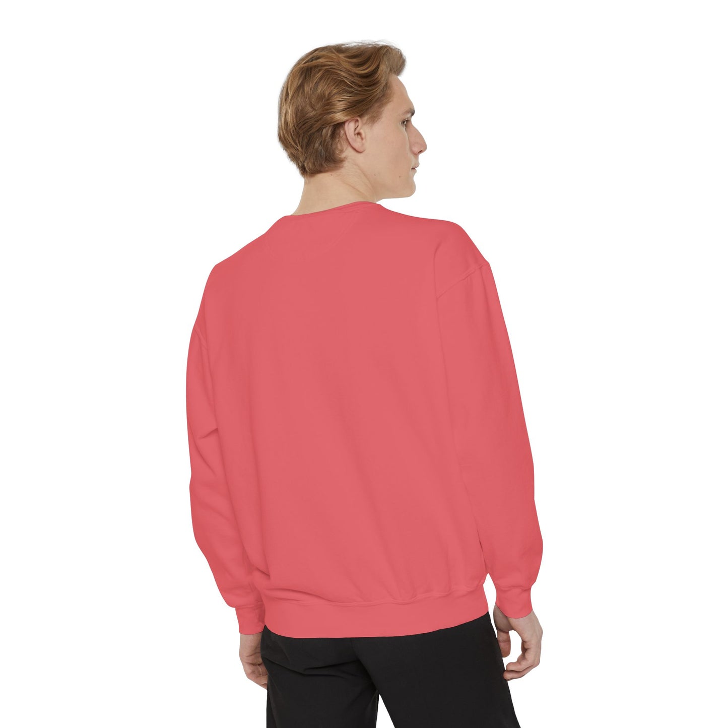 Garment-Dyed Sweatshirt, Unisex, Space Symbol Design, Sagittarius