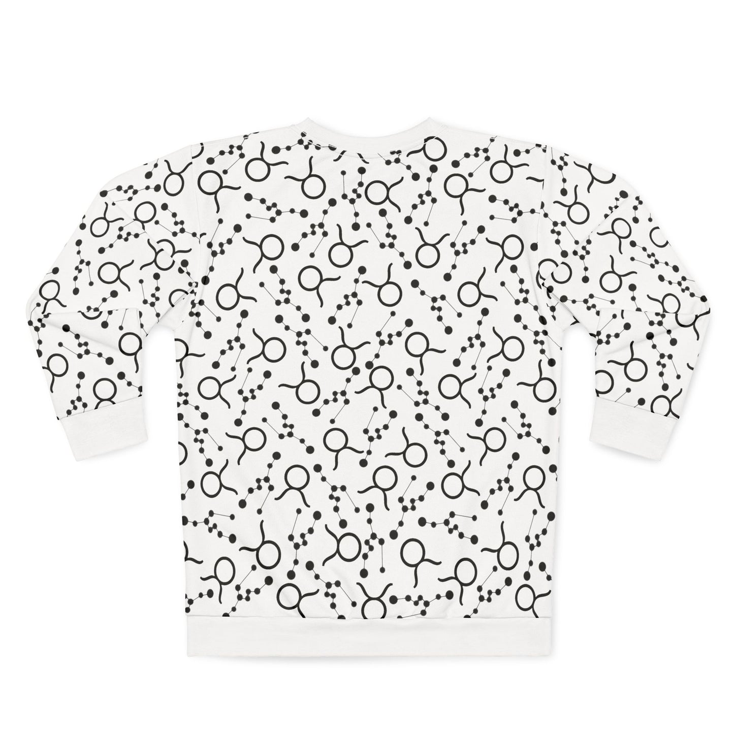 Zodiac AOP Unisex Sweatshirt Taurus Zodiac Sign