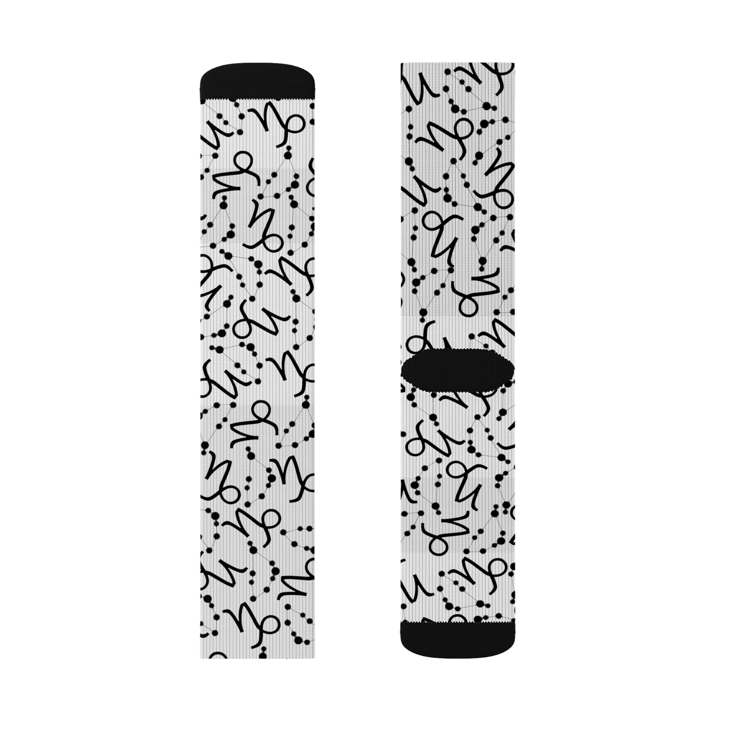 Zodiac Sublimation Socks Capricorn Zodiac sign