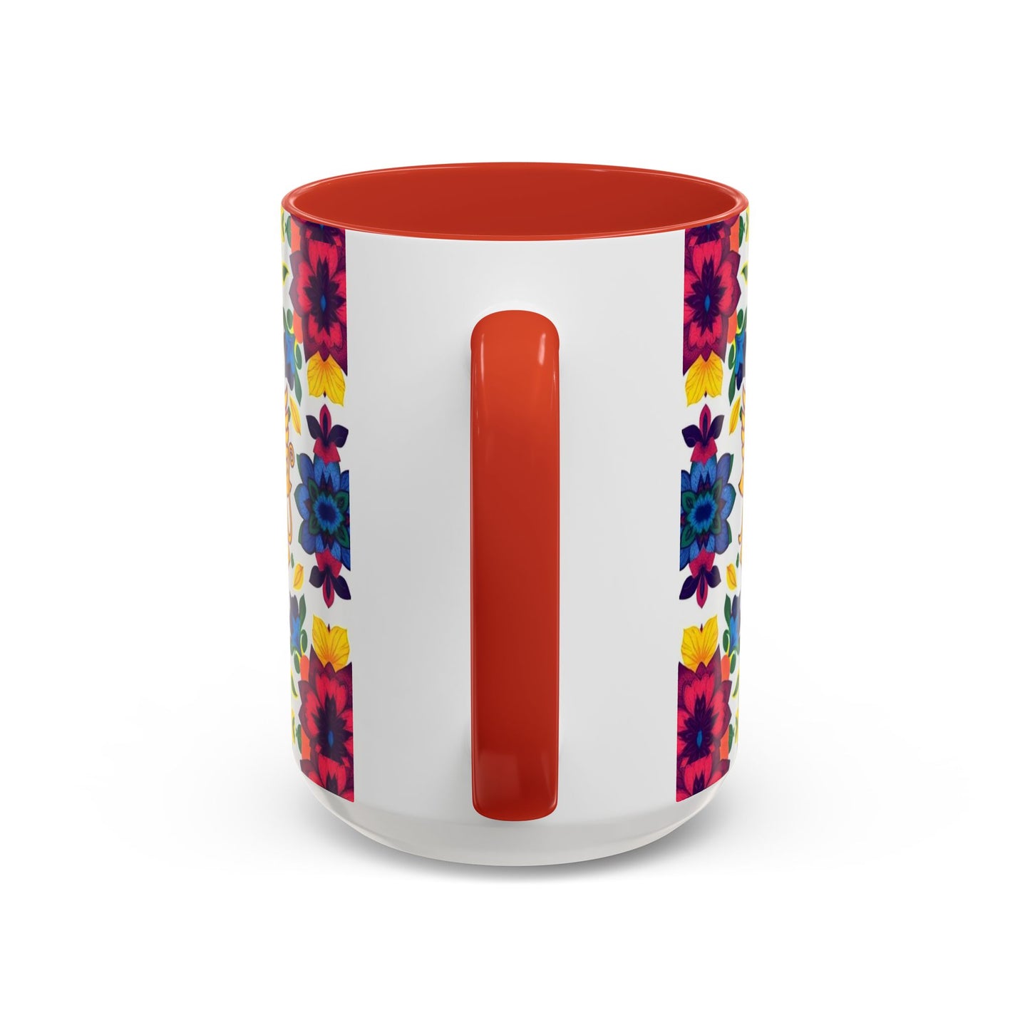 Accent Coffee Mug, Gemini, Zodiac, Flower Pattern, (11, 15oz)