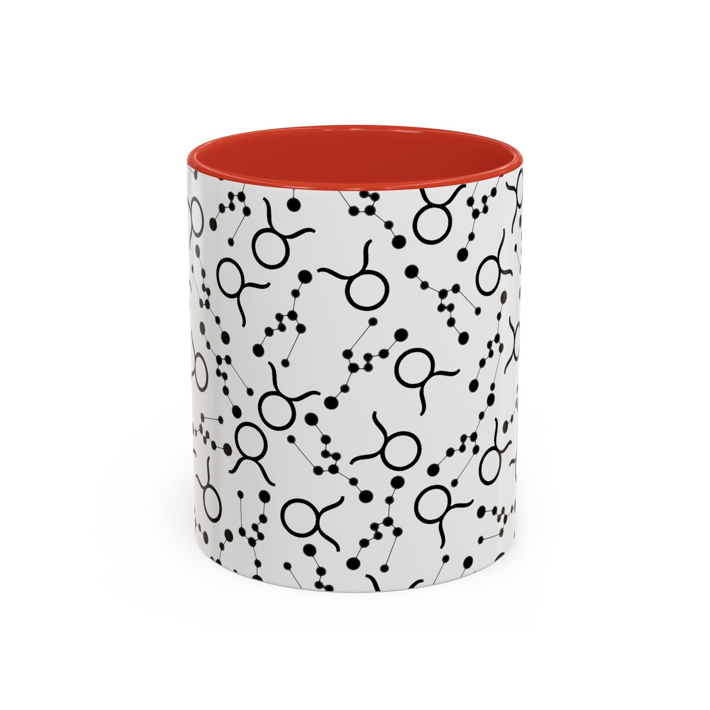 Accent Coffee Mug with the Taurus Zodiac sign (11, 15oz)