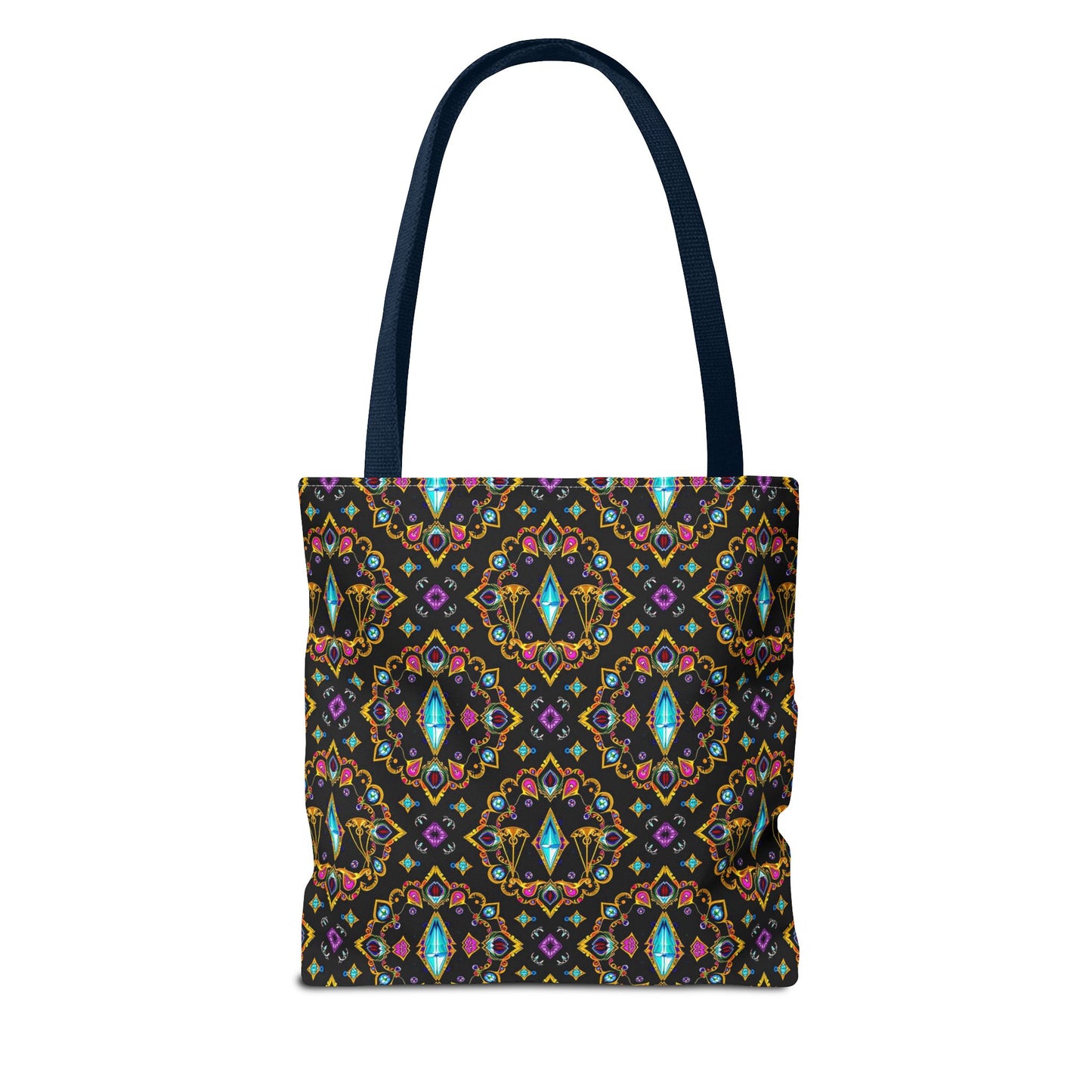 Tote Bag (AOP), Libra, Zodiac v1, Jewel Pattern
