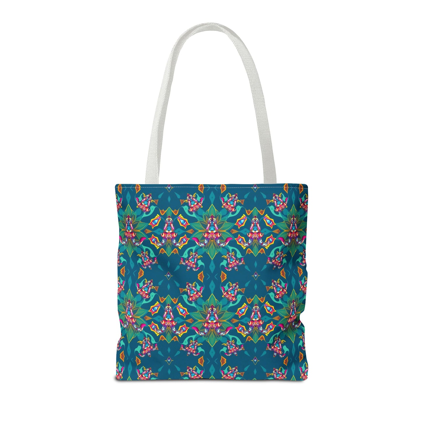 Tote Bag (AOP), Taurus, Zodiac v1, Jewel Pattern