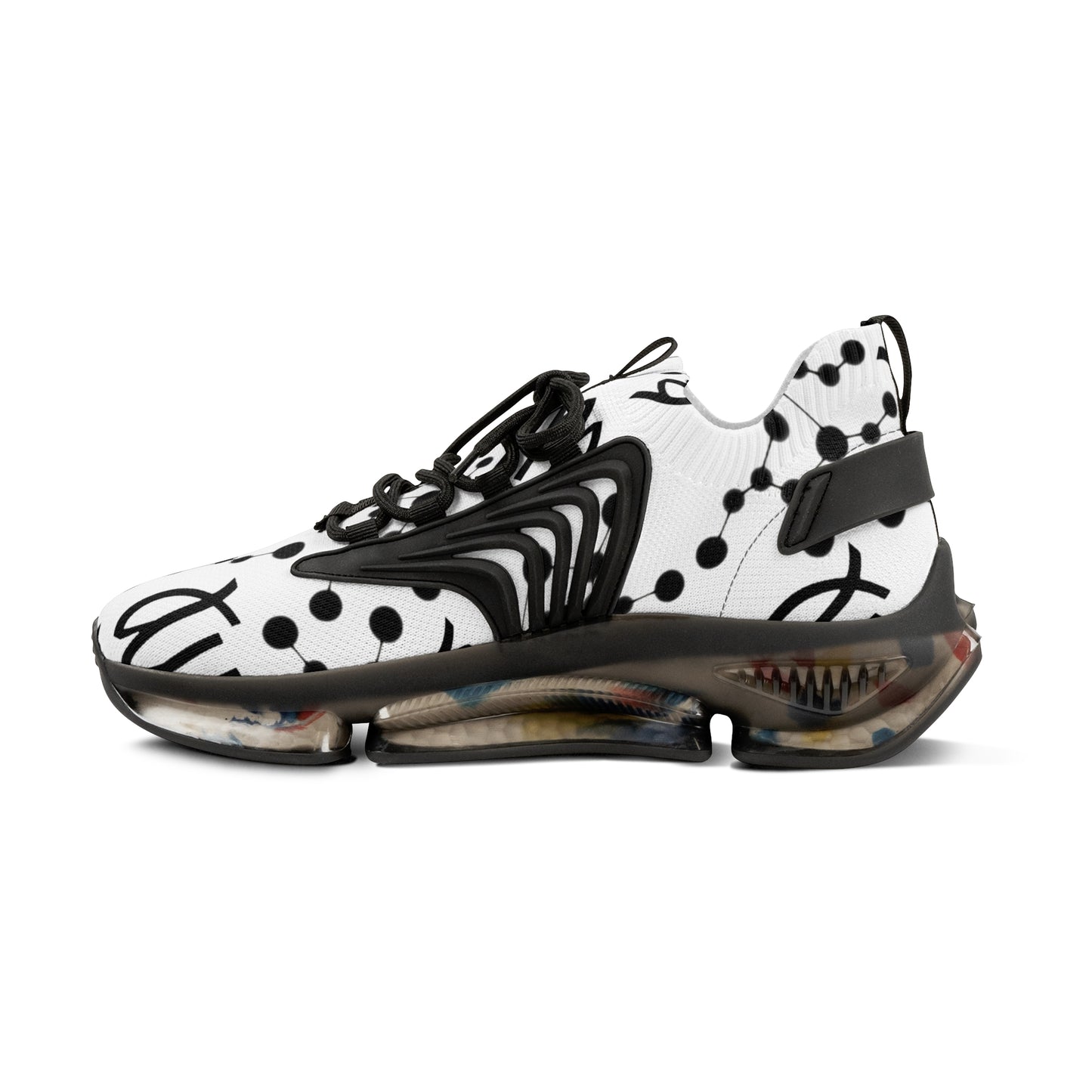 Men's Mesh Sneakers, Virgo Zodiac Sign, all over print