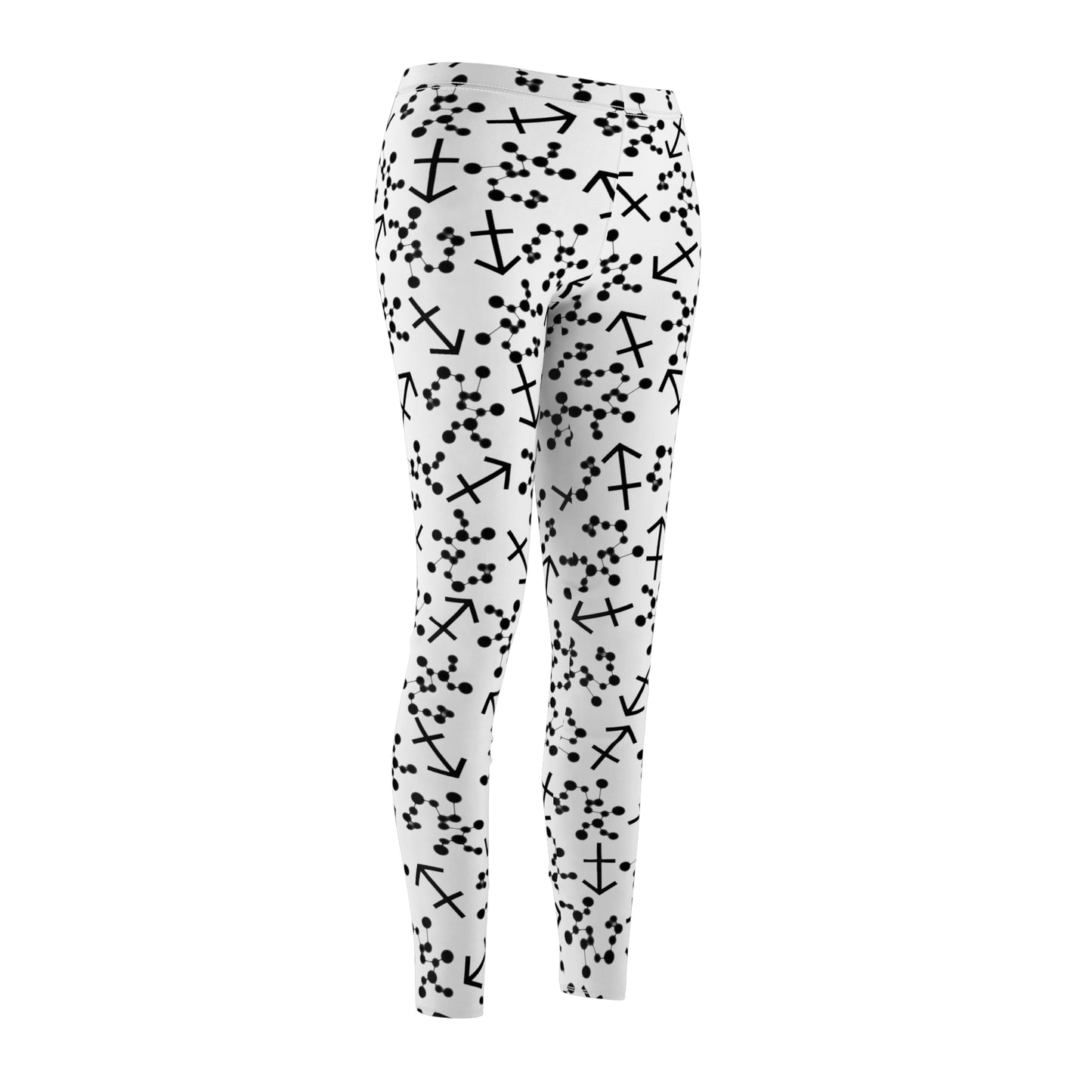Women's Zodiac Cut & Sew Casual Leggings Sagittarius Zodiac sign