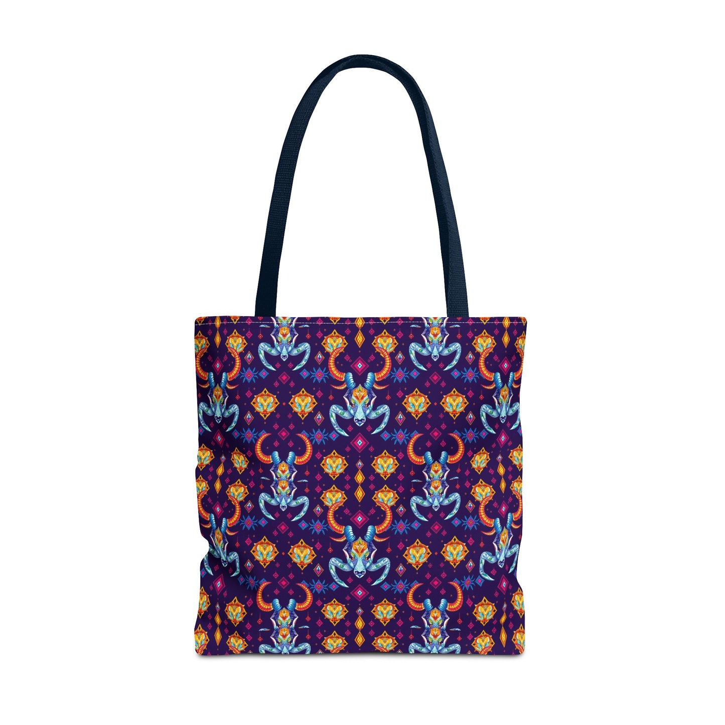 Tote Bag (AOP), Taurus, Zodiac, Jewel Pattern