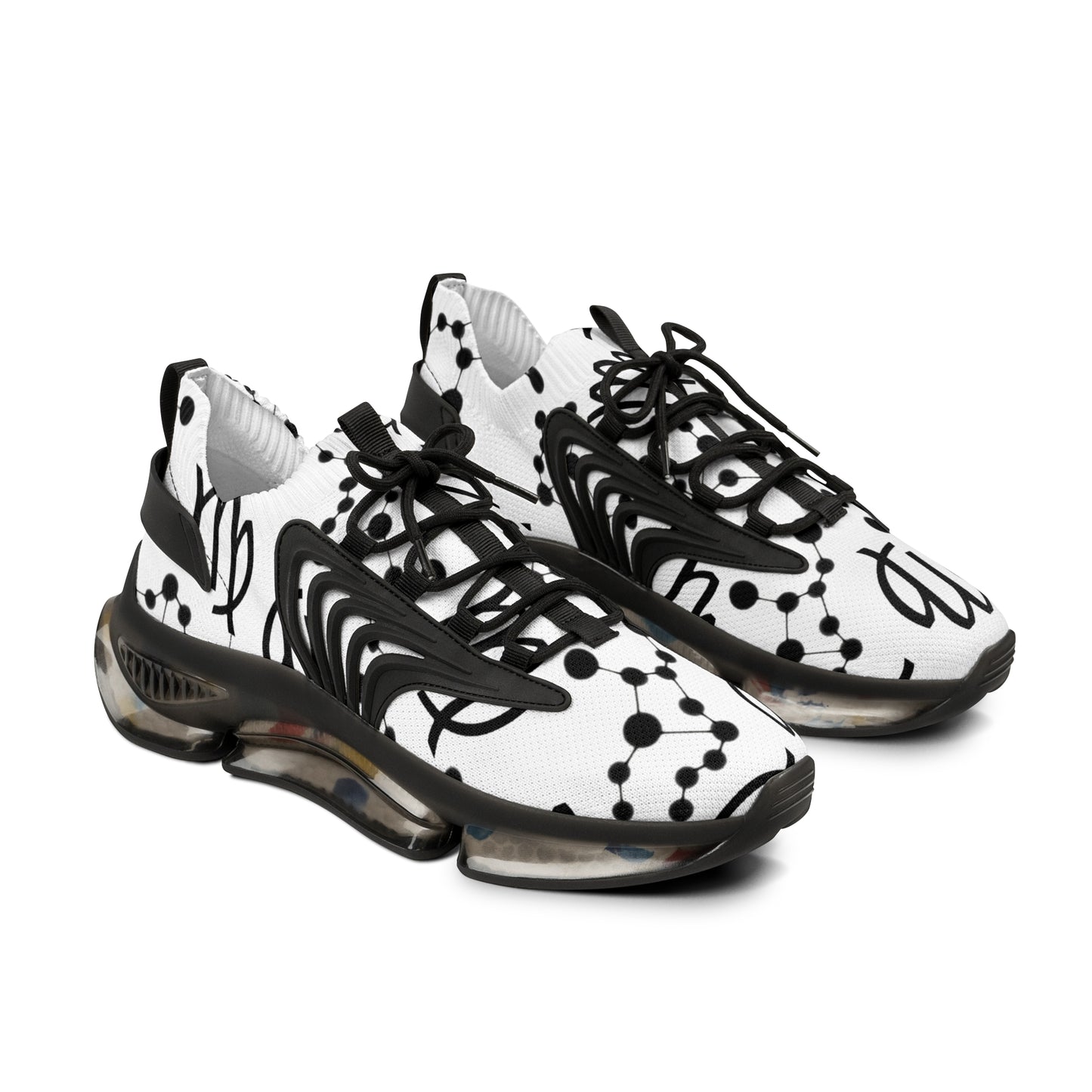 Men's Mesh Sneakers, Virgo Zodiac Sign, all over print